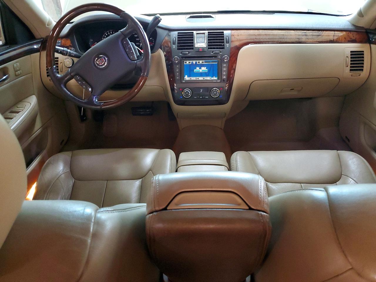 2007 Cadillac Dts Tan vin: 1G6KD57Y37U193871