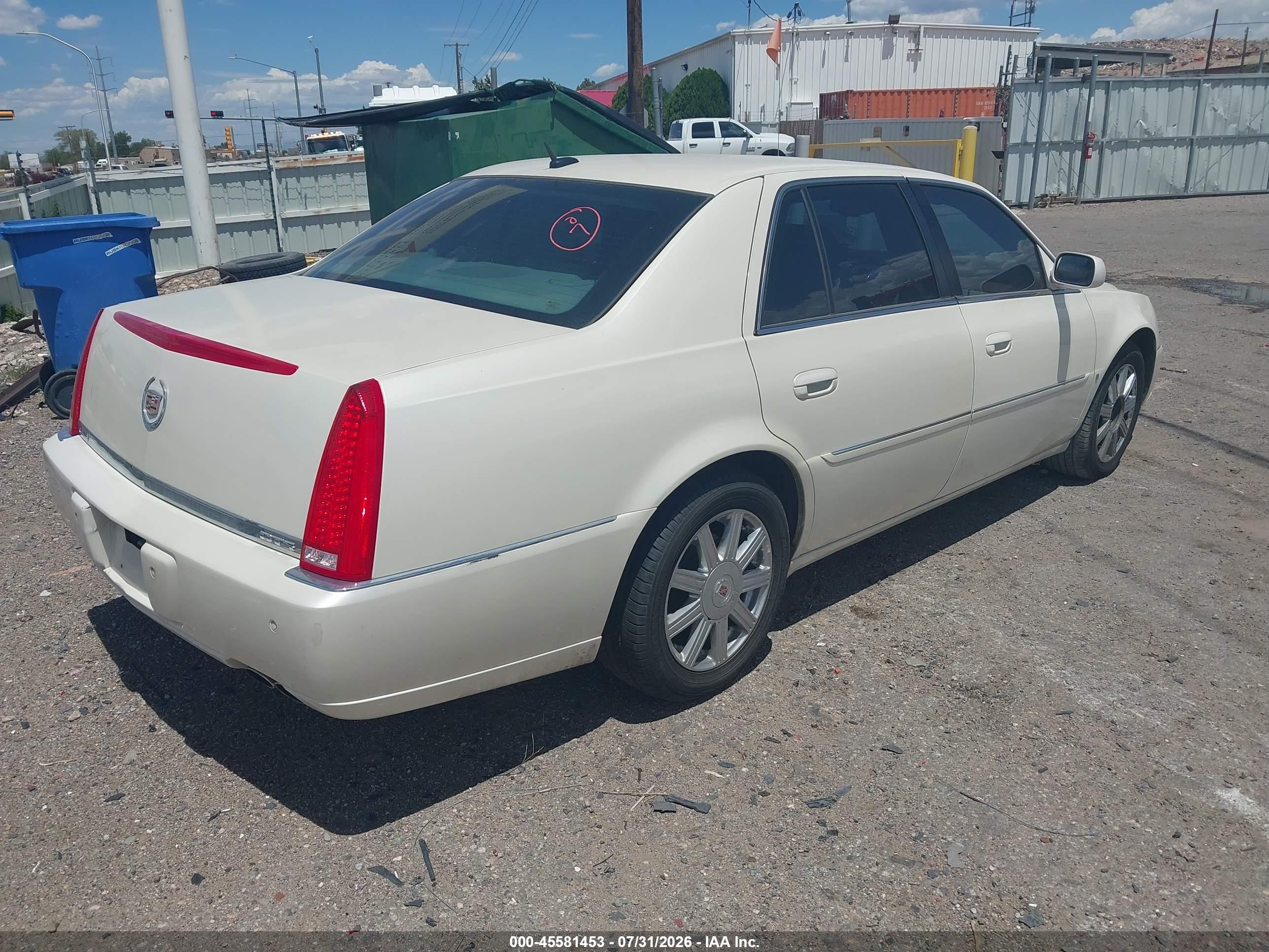 2007 Cadillac Dts Luxury Ii Белый vin: 1G6KD57Y37U210703