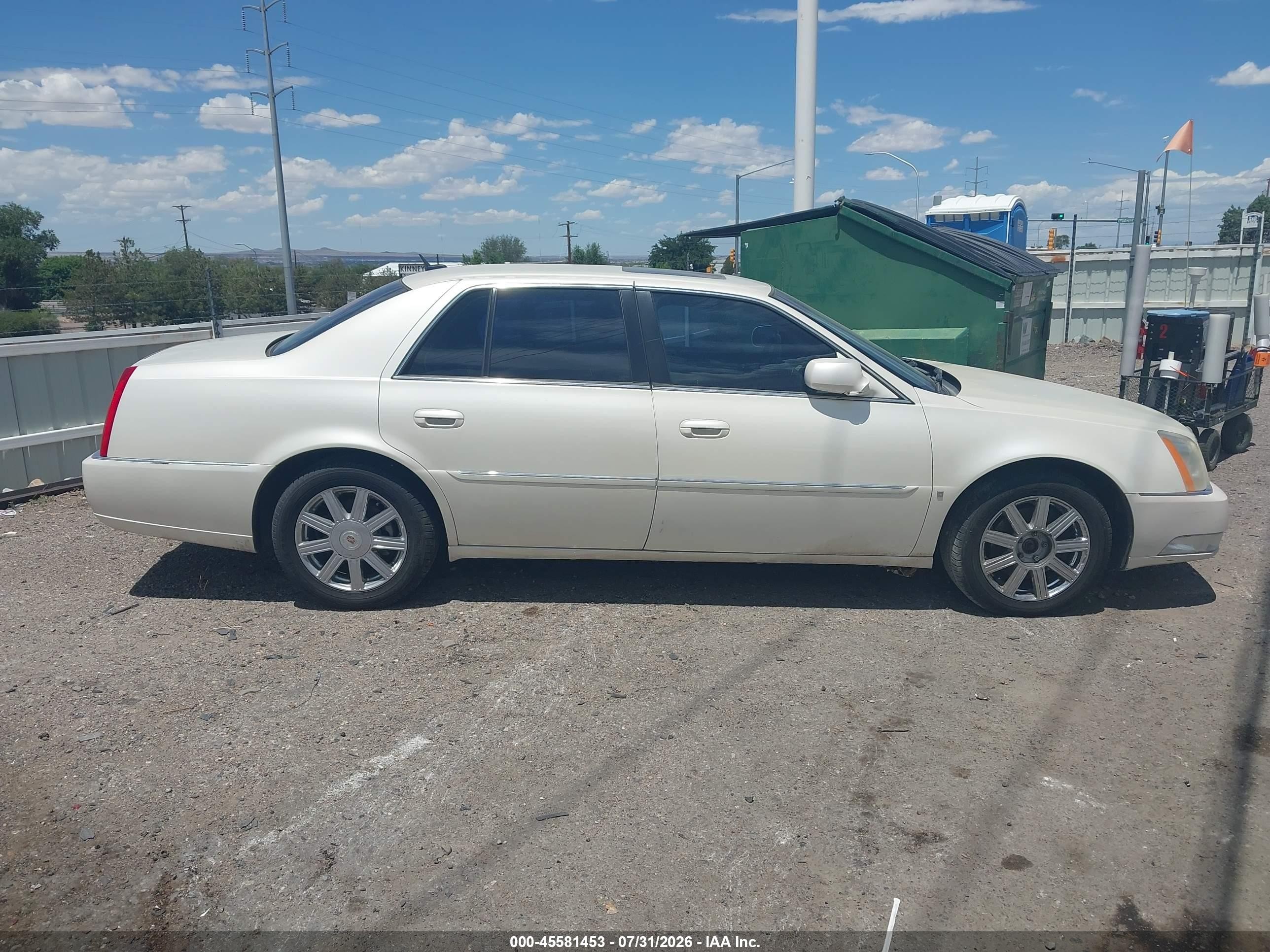2007 Cadillac Dts Luxury Ii Белый vin: 1G6KD57Y37U210703