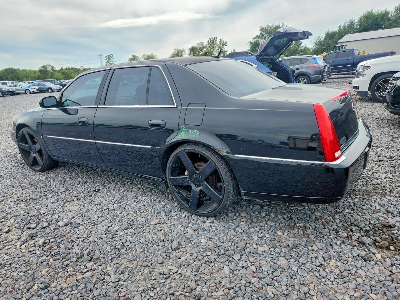 2007 Cadillac Dts Black vin: 1G6KD57Y37U225850