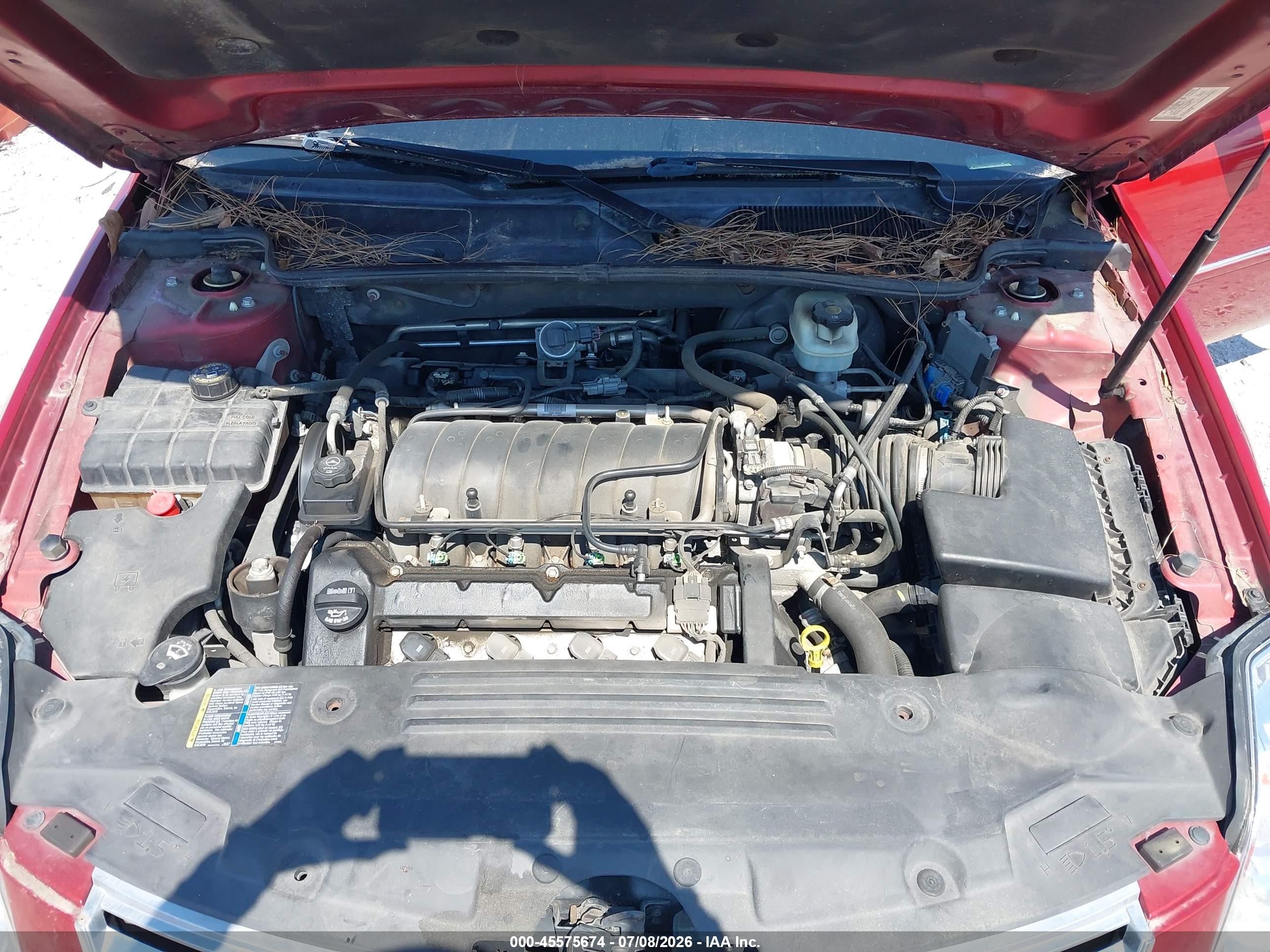 2008 Cadillac Dts 1sb Красный vin: 1G6KD57Y38U190048
