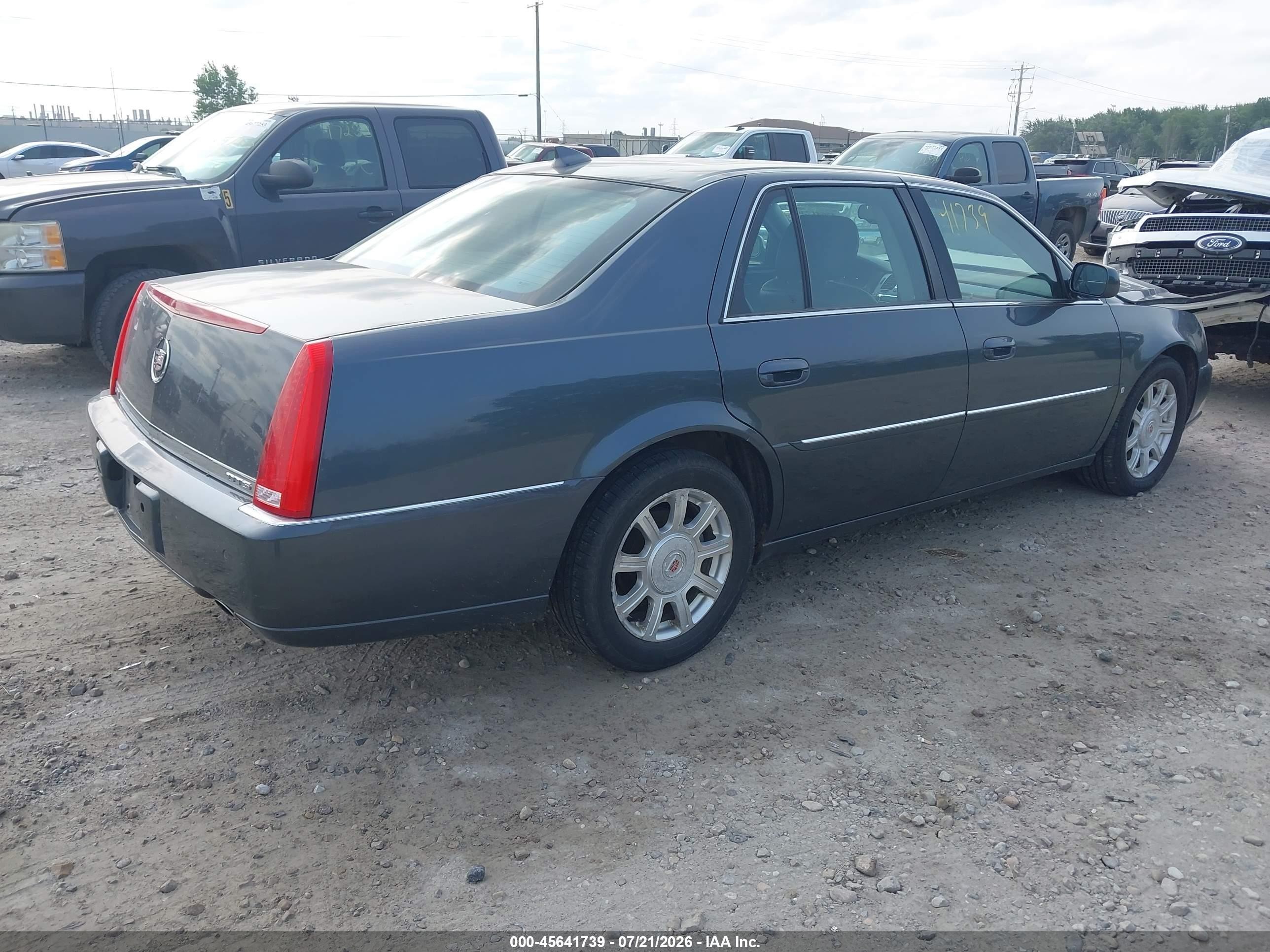 2009 Cadillac Dts 1sc Gray vin: 1G6KD57Y39U109731
