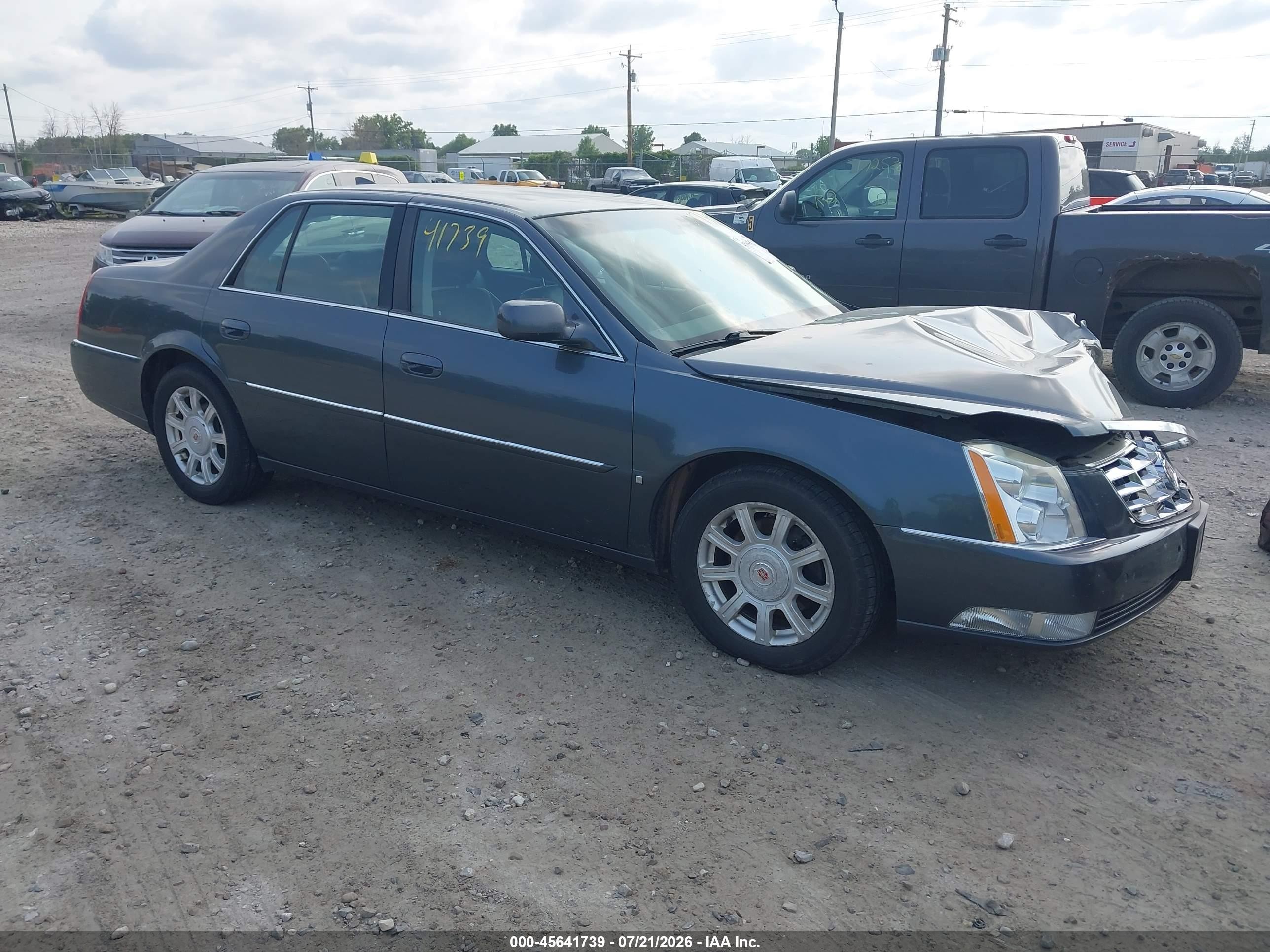 2009 Cadillac Dts 1sc Gray vin: 1G6KD57Y39U109731