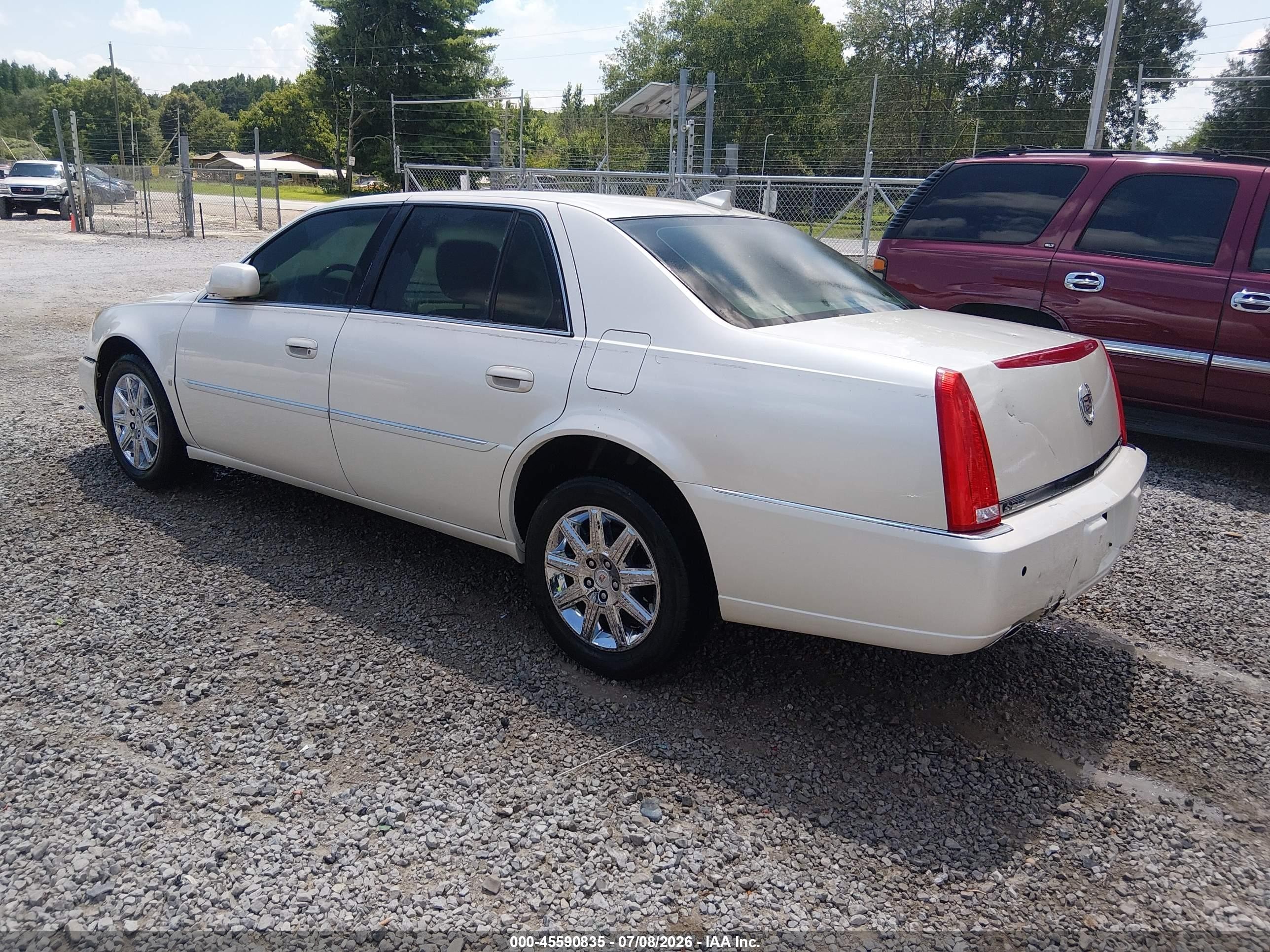2009 Cadillac Dts 1sd Белый vin: 1G6KD57Y39U148951