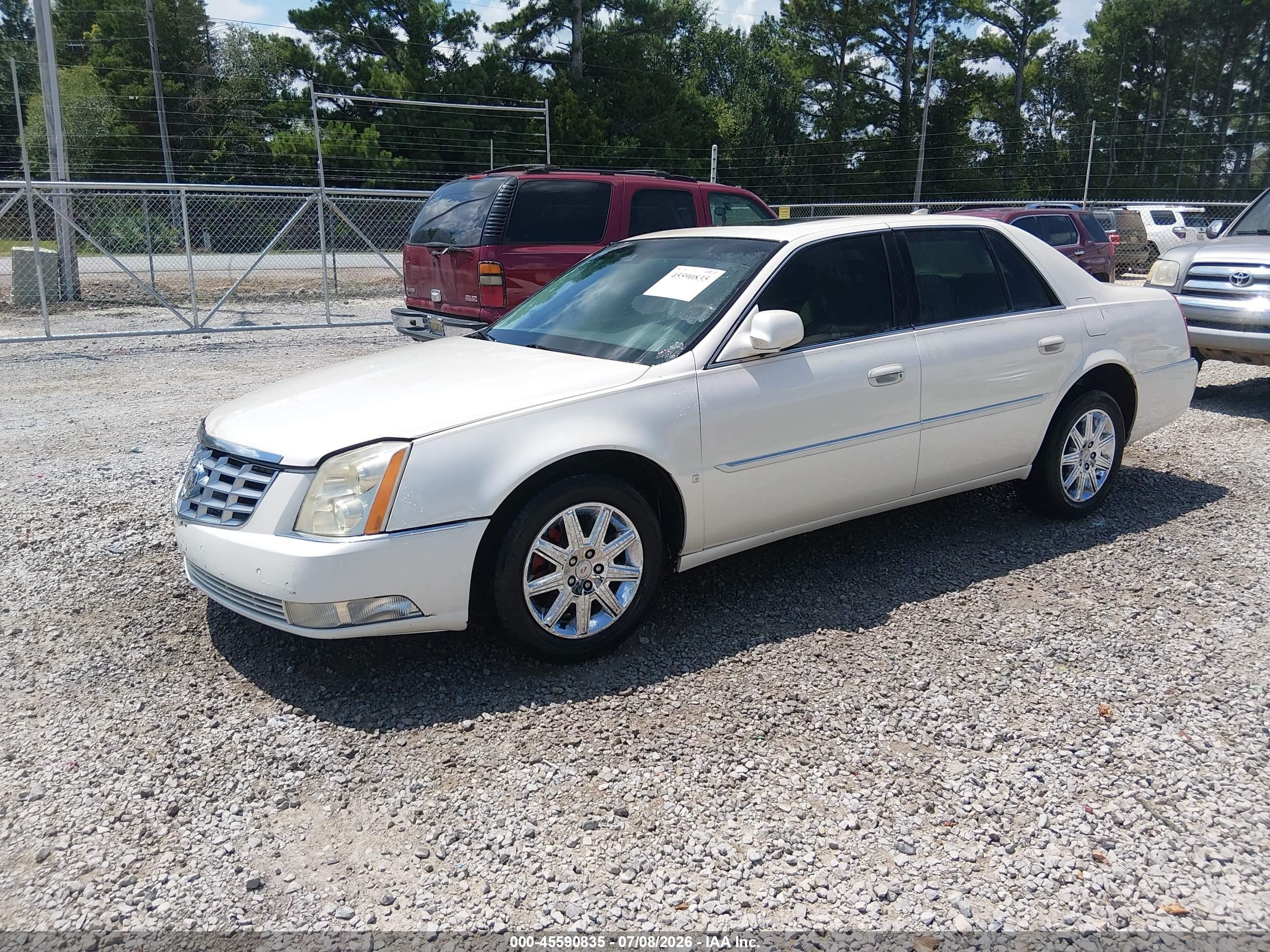 2009 Cadillac Dts 1sd Белый vin: 1G6KD57Y39U148951