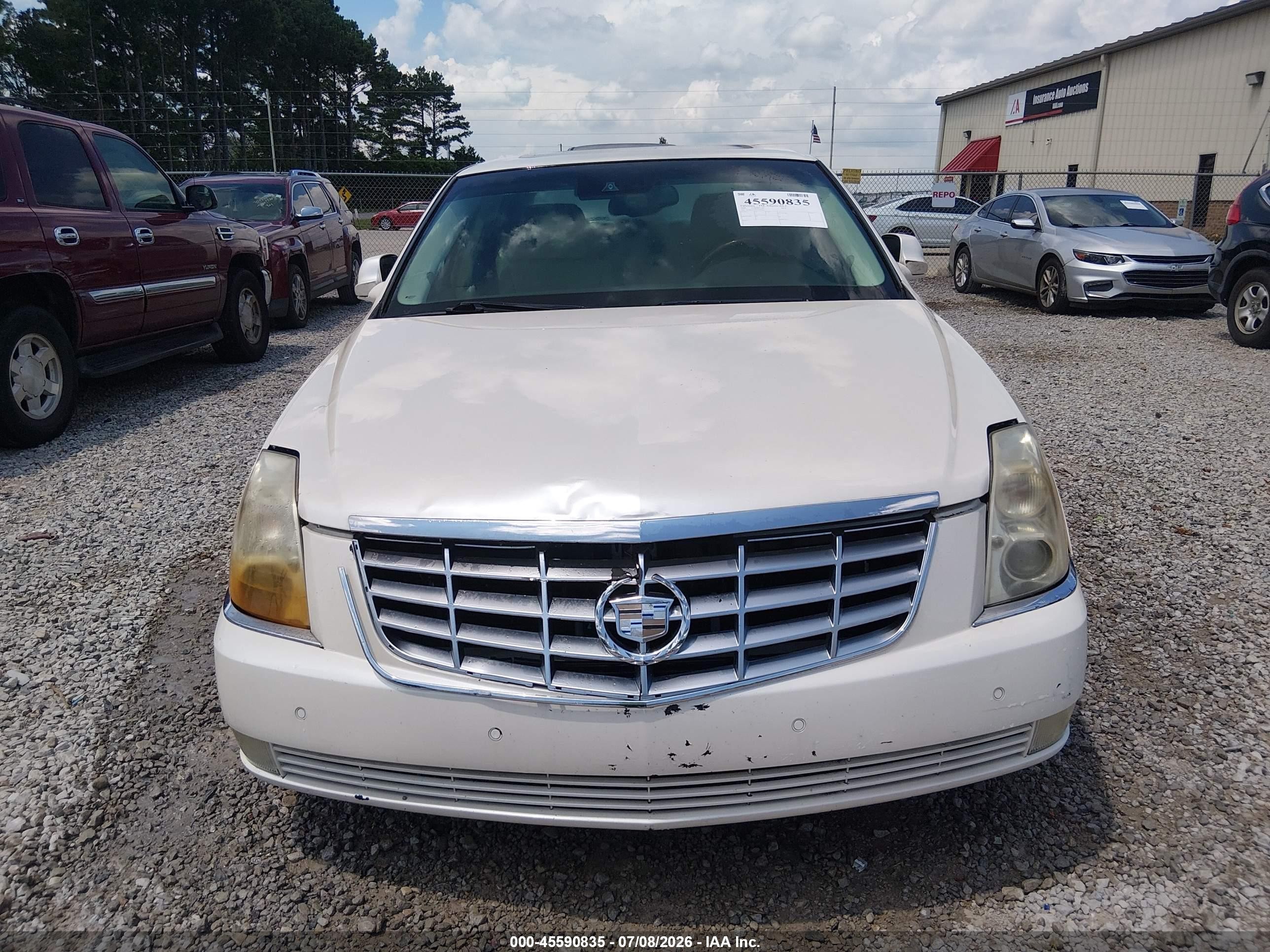 2009 Cadillac Dts 1sd Белый vin: 1G6KD57Y39U148951