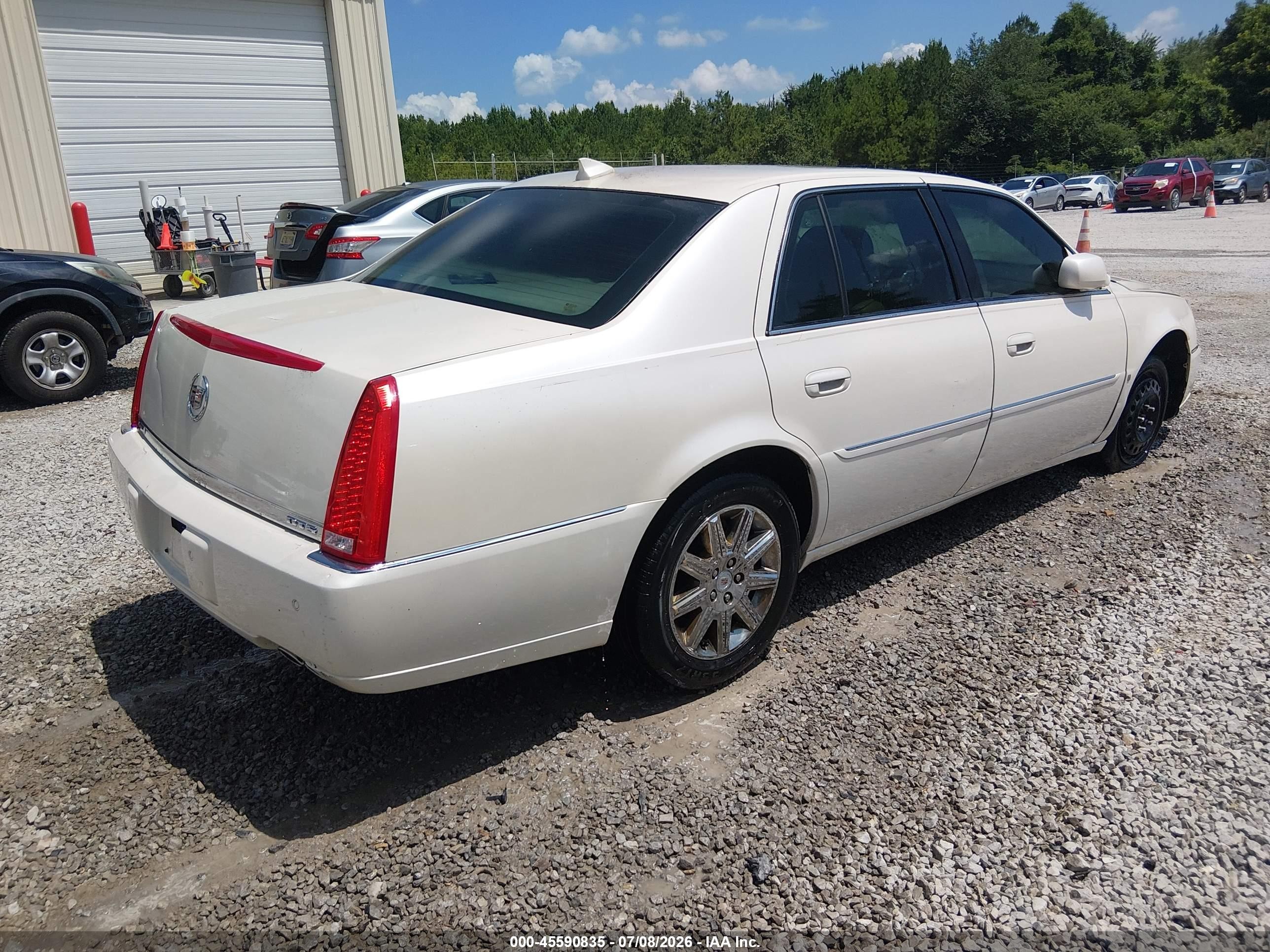 2009 Cadillac Dts 1sd Белый vin: 1G6KD57Y39U148951