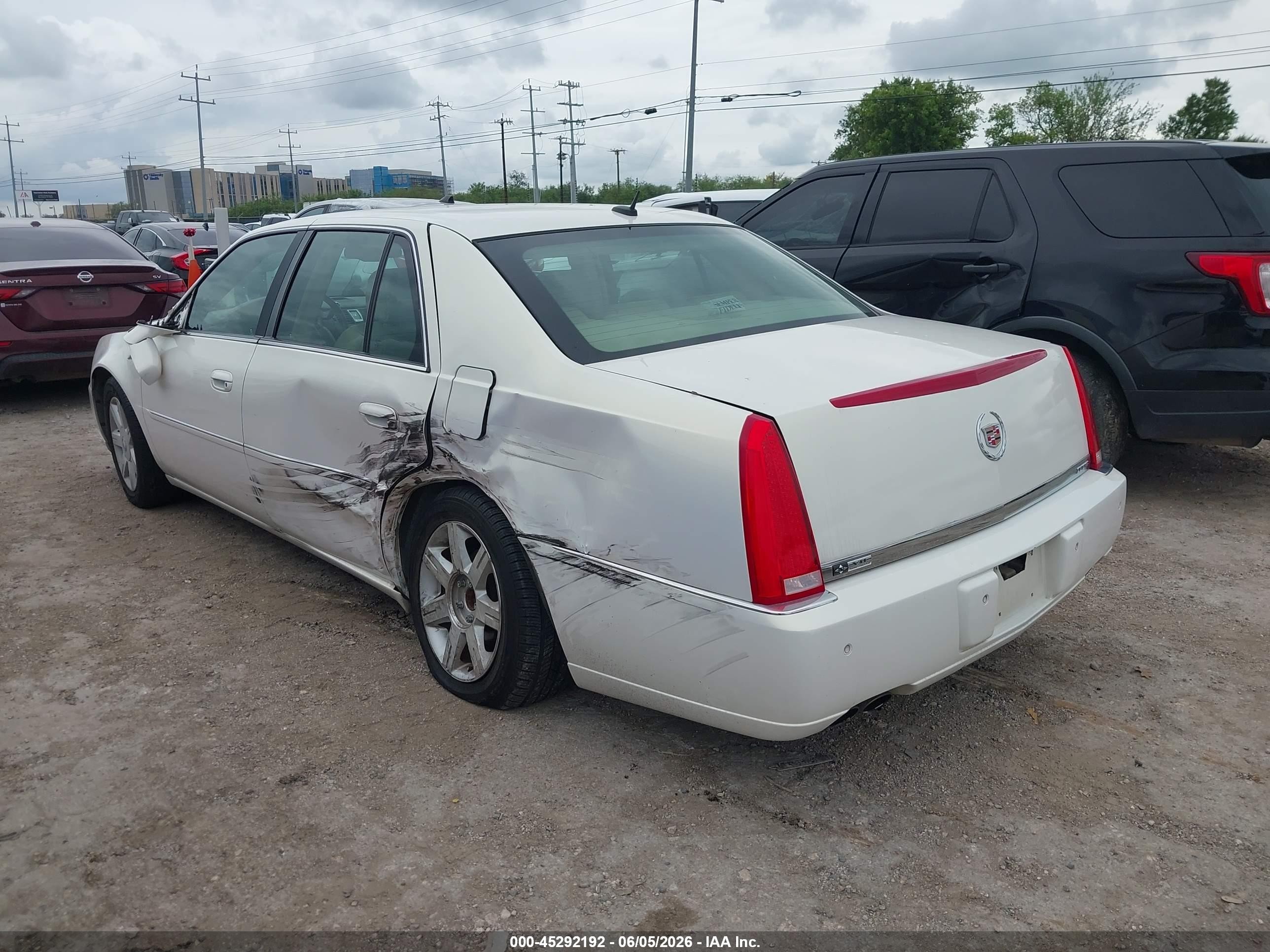 2006 Cadillac Dts Standard White vin: 1G6KD57Y46U107563