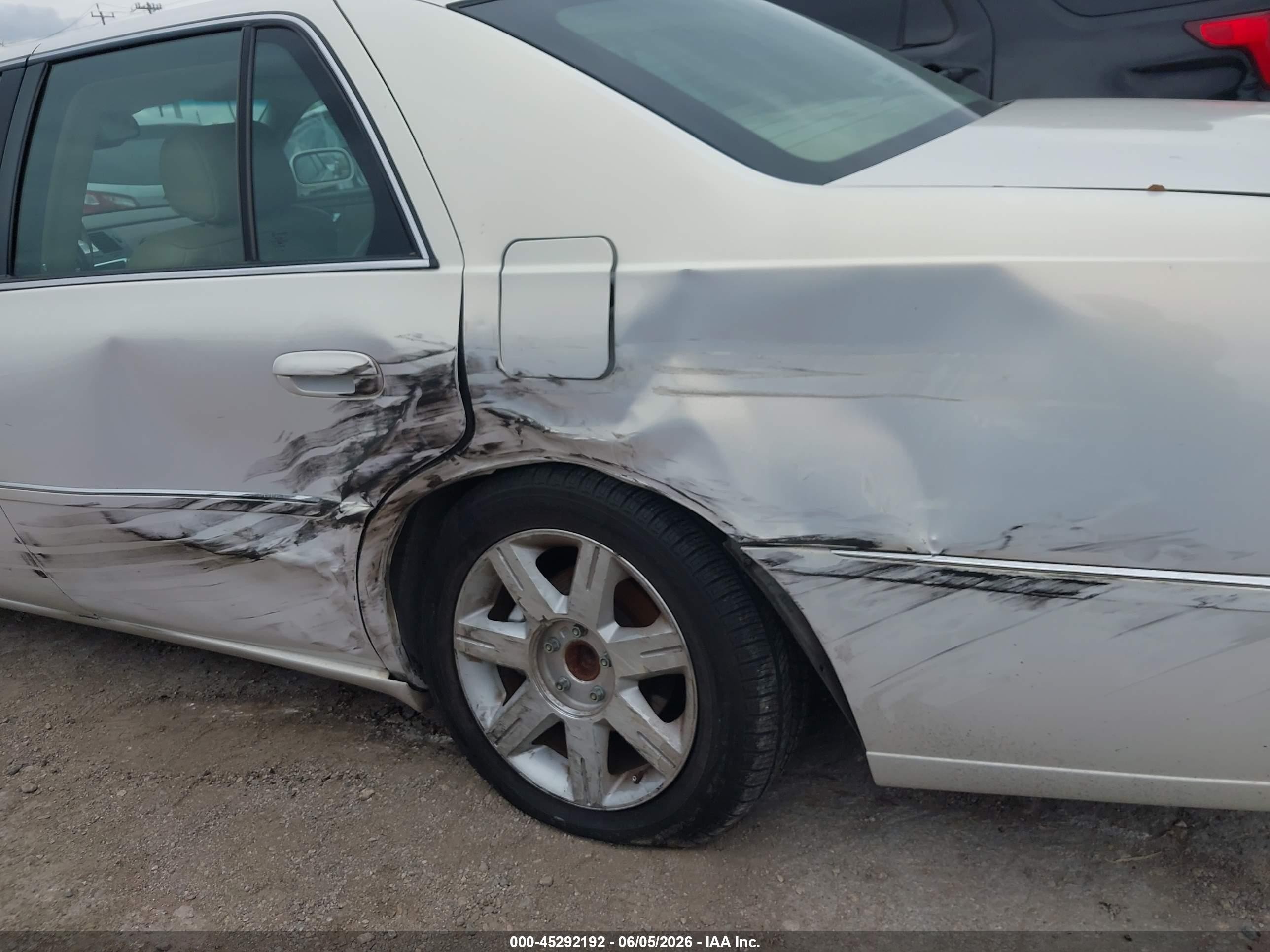 2006 Cadillac Dts Standard White vin: 1G6KD57Y46U107563