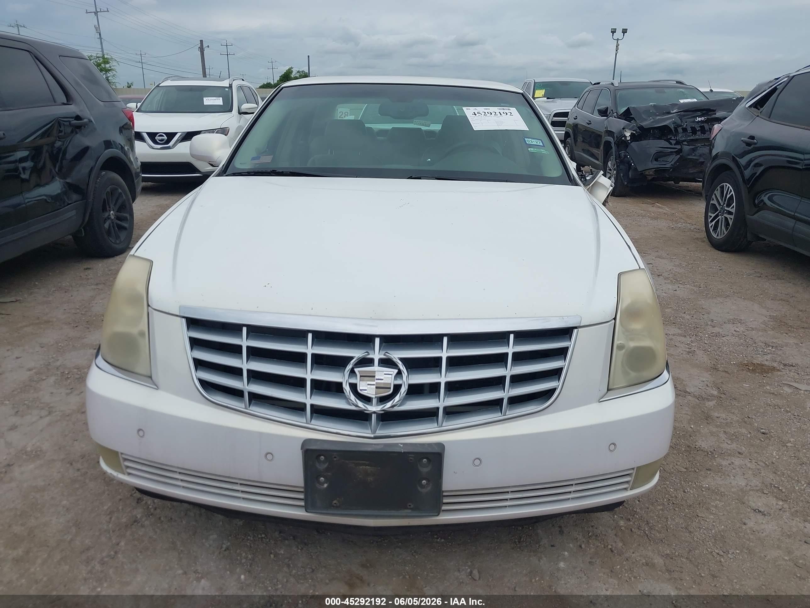 2006 Cadillac Dts Standard White vin: 1G6KD57Y46U107563
