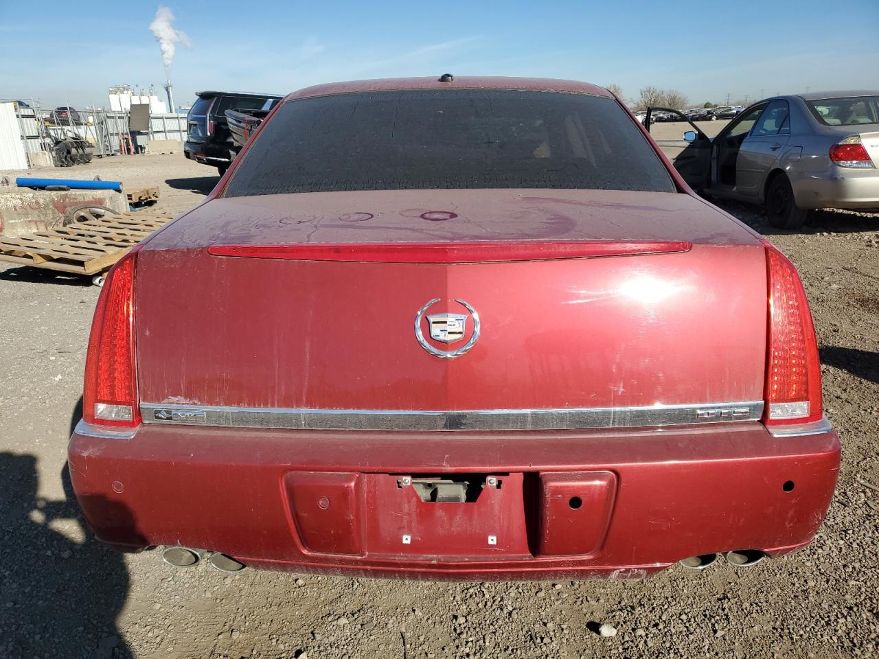 2006 Cadillac Dts Красный vin: 1G6KD57Y46U115534