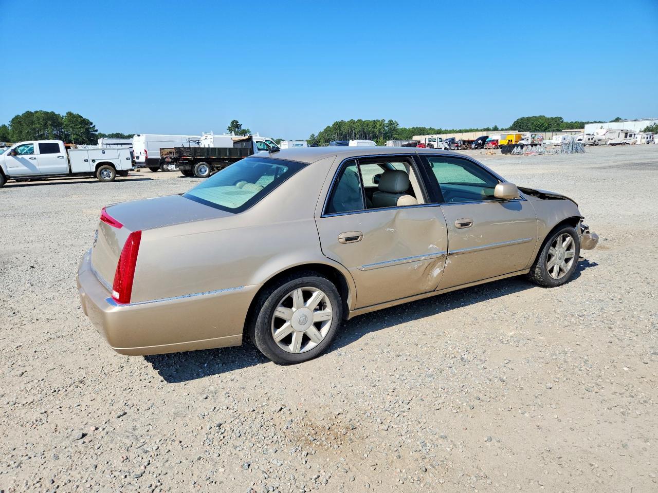 2006 Cadillac Dts Желто-коричневый vin: 1G6KD57Y46U156701