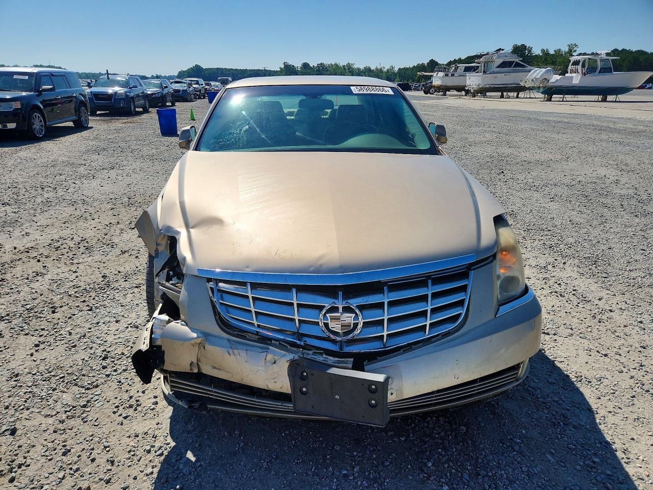 2006 Cadillac Dts Желто-коричневый vin: 1G6KD57Y46U156701