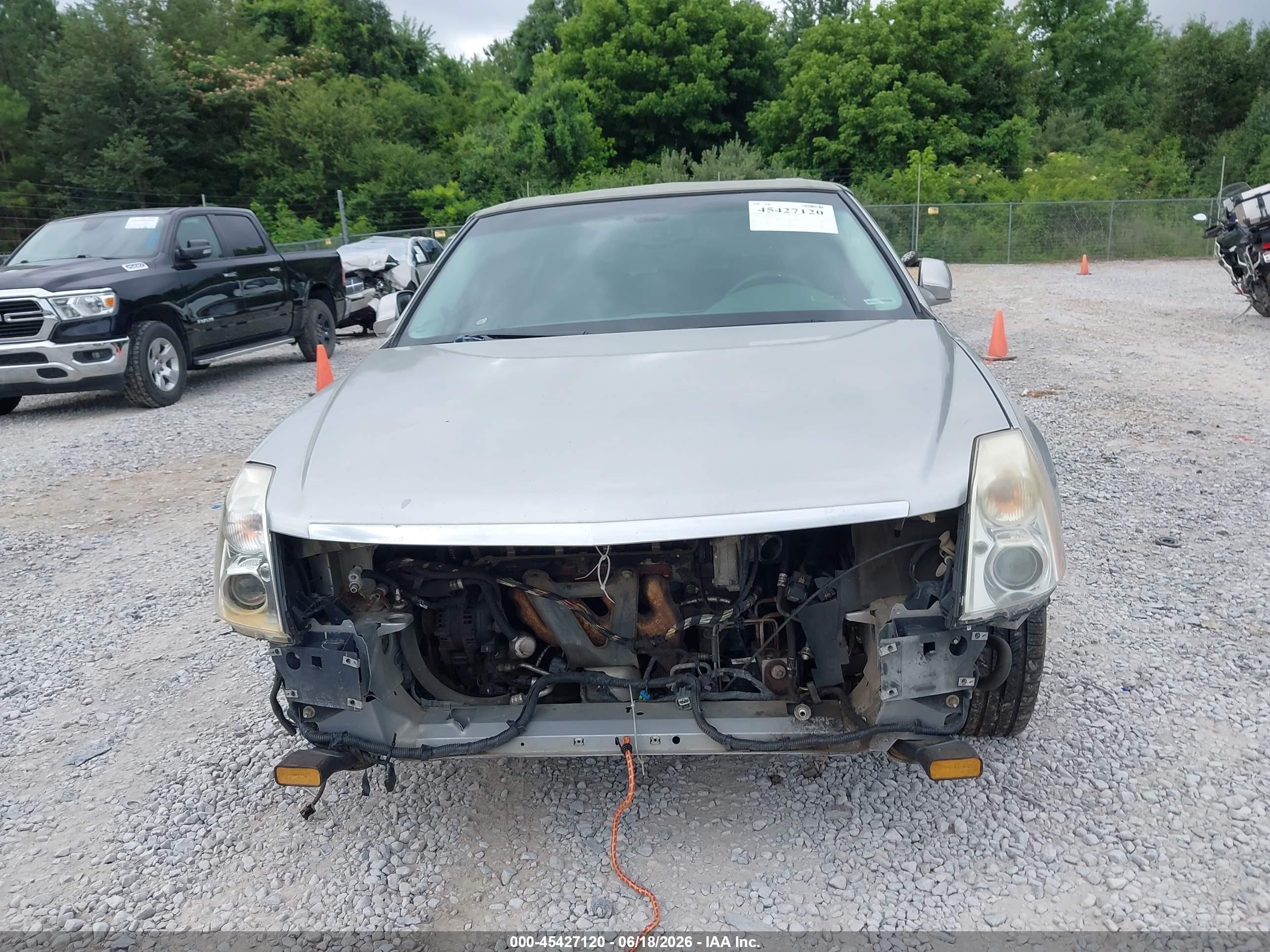 2006 Cadillac Dts 1sb Silver vin: 1G6KD57Y46U175362