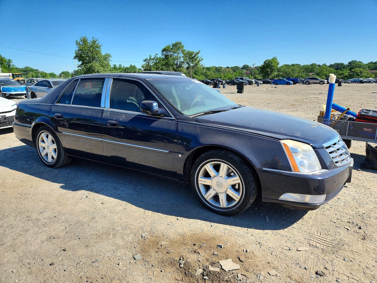 2006 Cadillac Dts Blue vin: 1G6KD57Y46U217075