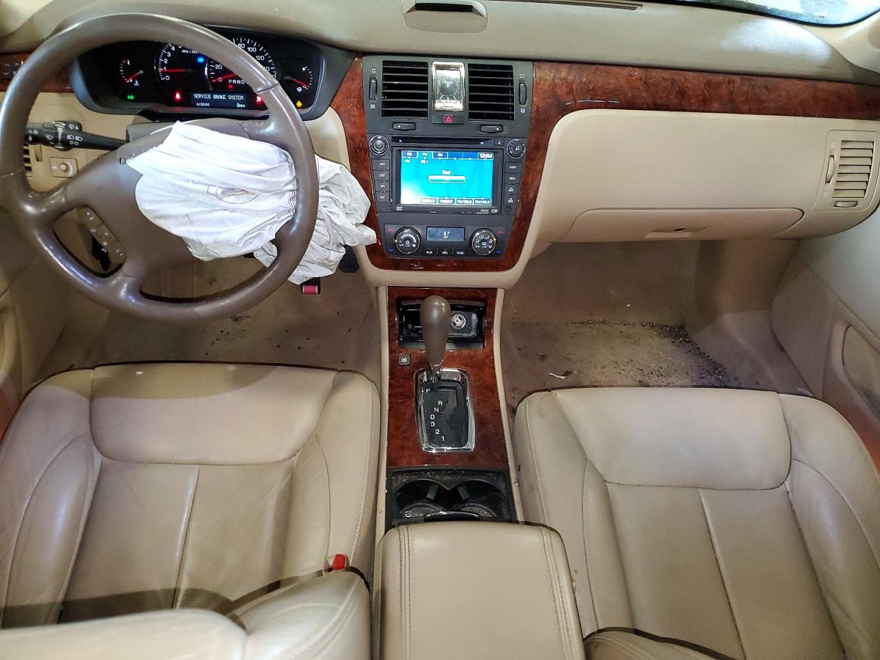 2006 Cadillac Dts White vin: 1G6KD57Y46U223734