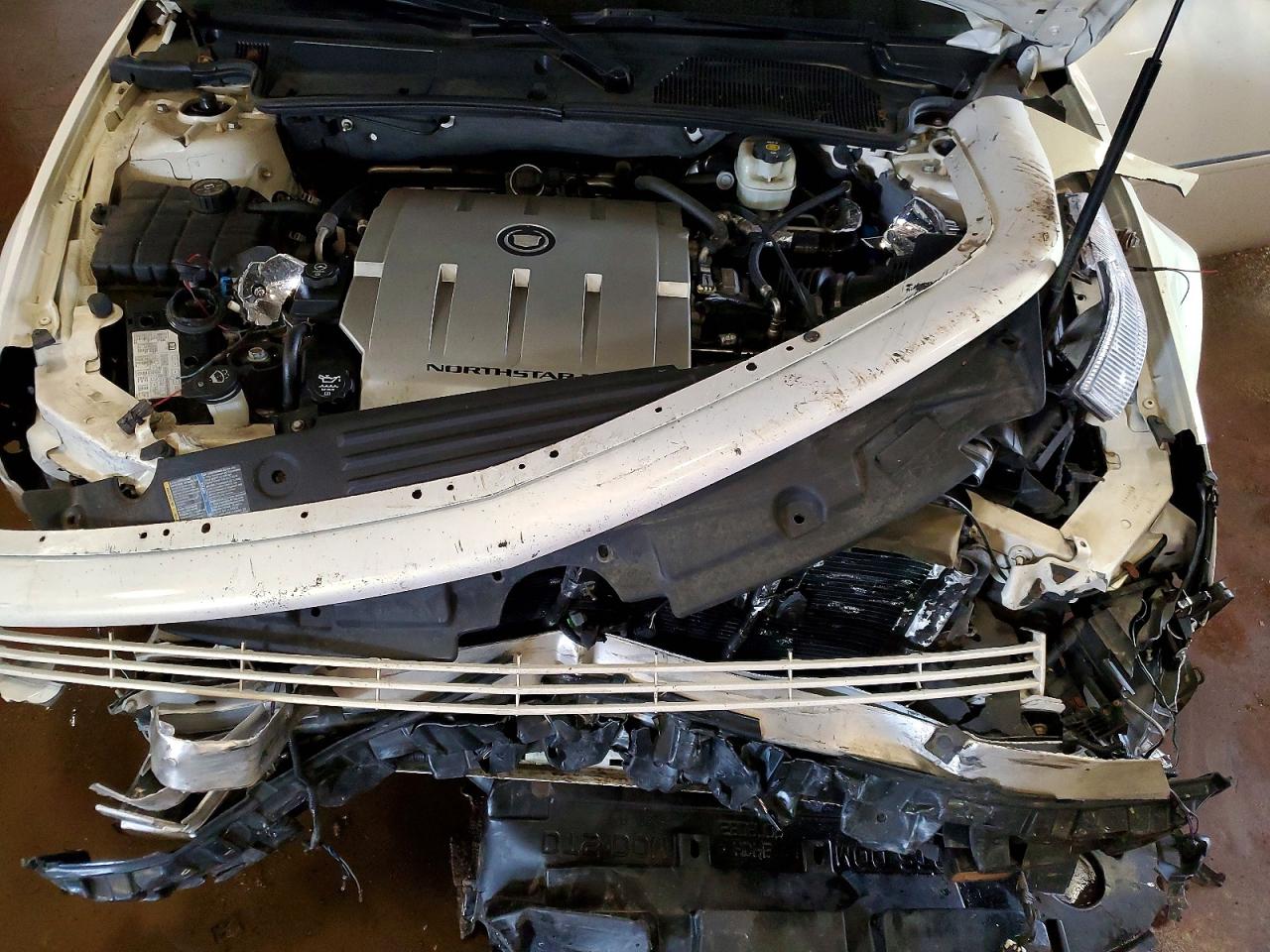 2006 Cadillac Dts White vin: 1G6KD57Y46U223734
