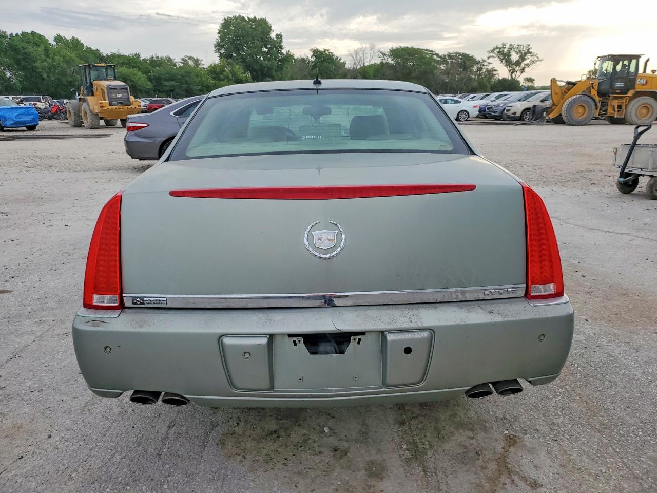 2006 Cadillac Dts Gray vin: 1G6KD57Y46U254420