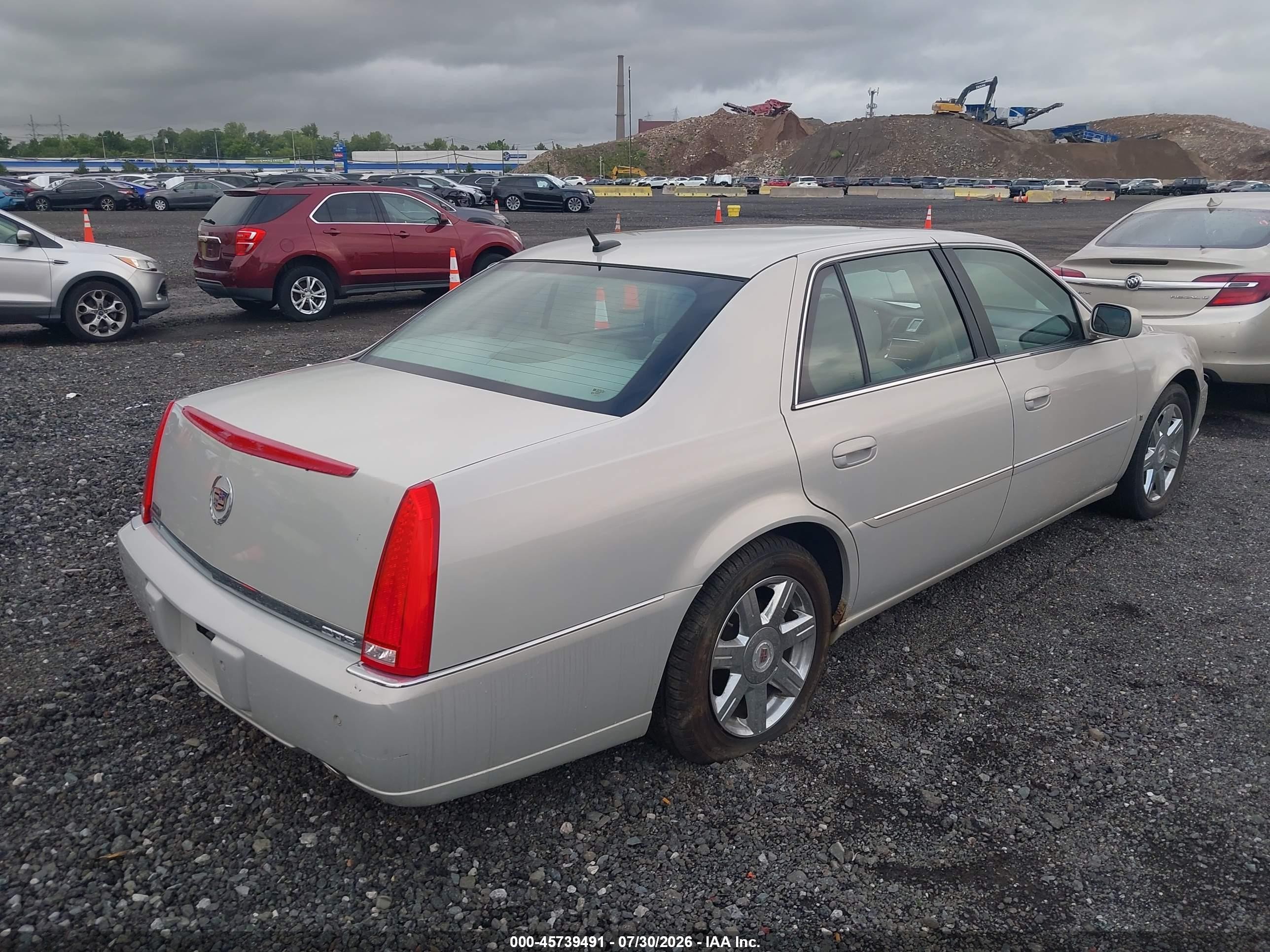 2007 Cadillac Dts Luxury I Beige vin: 1G6KD57Y47U216669