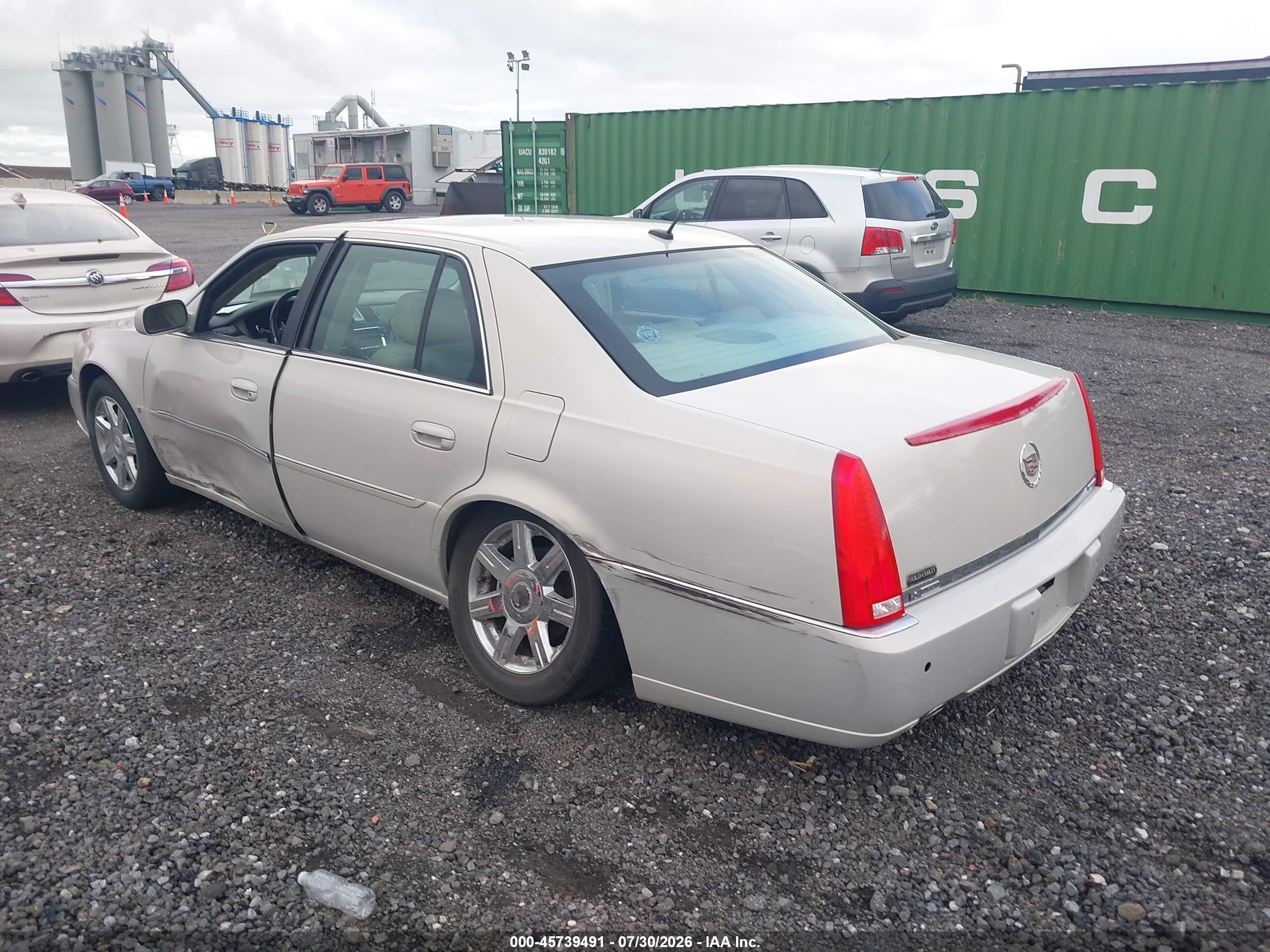 2007 Cadillac Dts Luxury I Beige vin: 1G6KD57Y47U216669