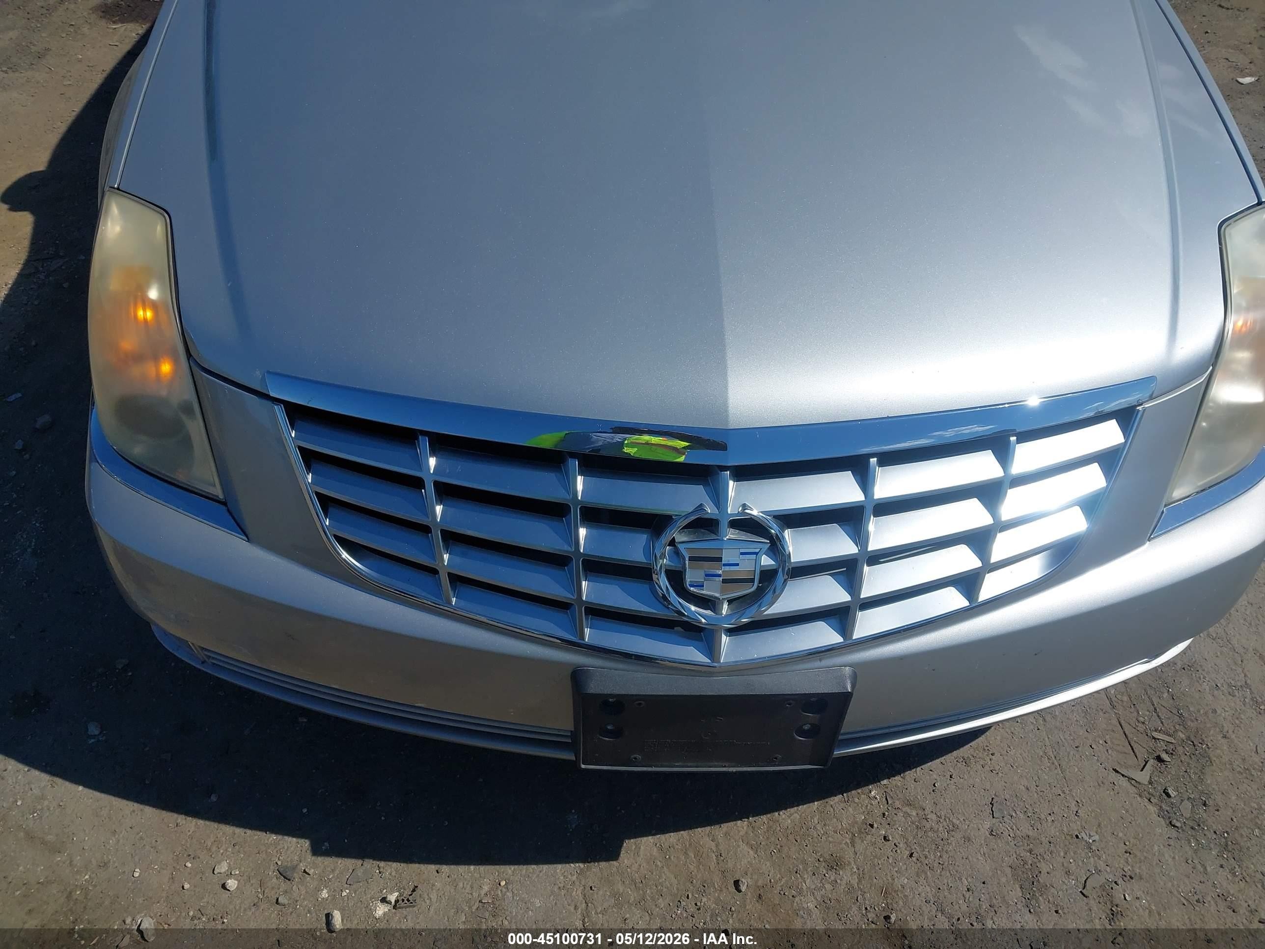 2008 Cadillac Dts 1sa Silver vin: 1G6KD57Y48U140906