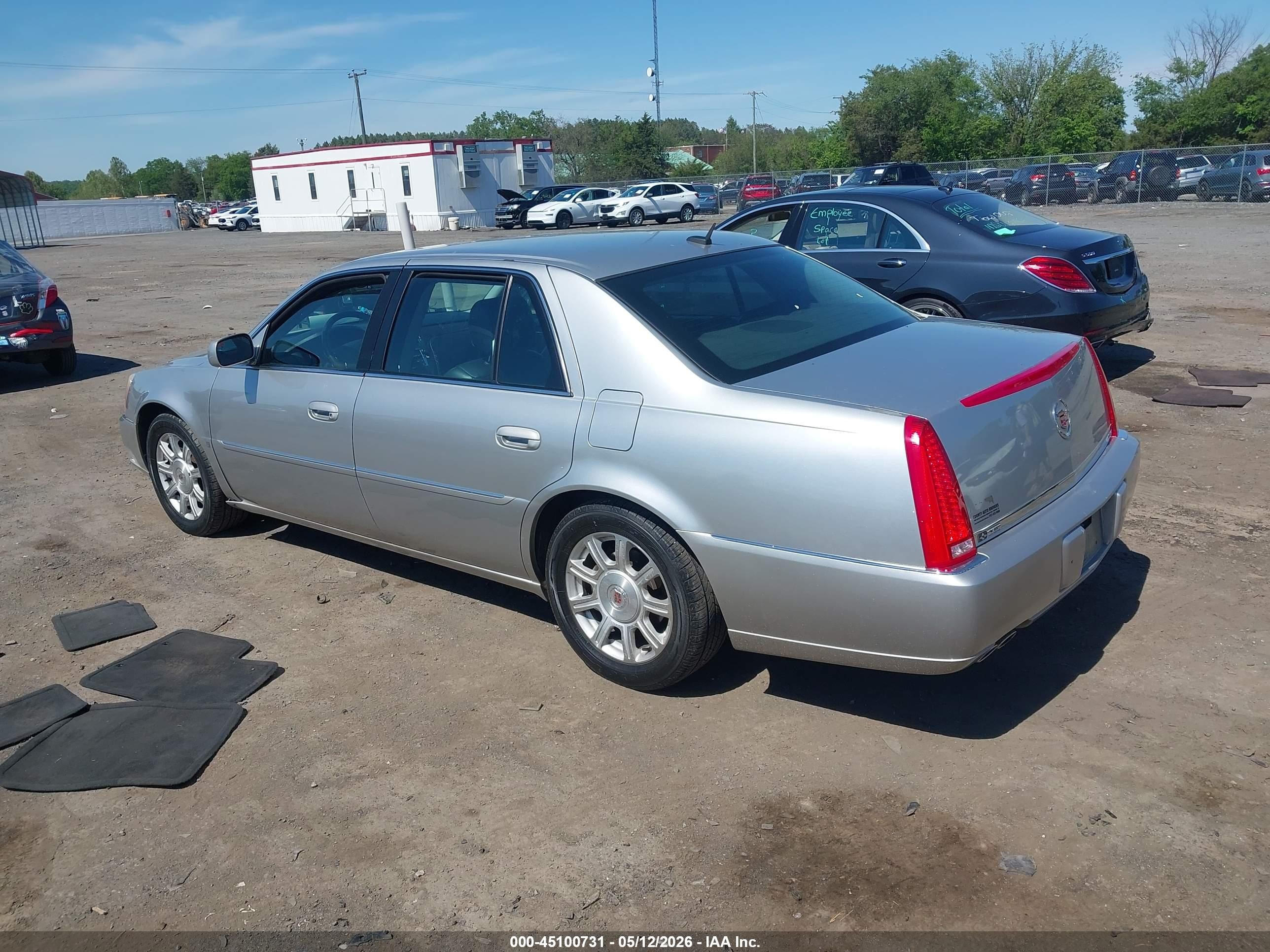 2008 Cadillac Dts 1sa Silver vin: 1G6KD57Y48U140906