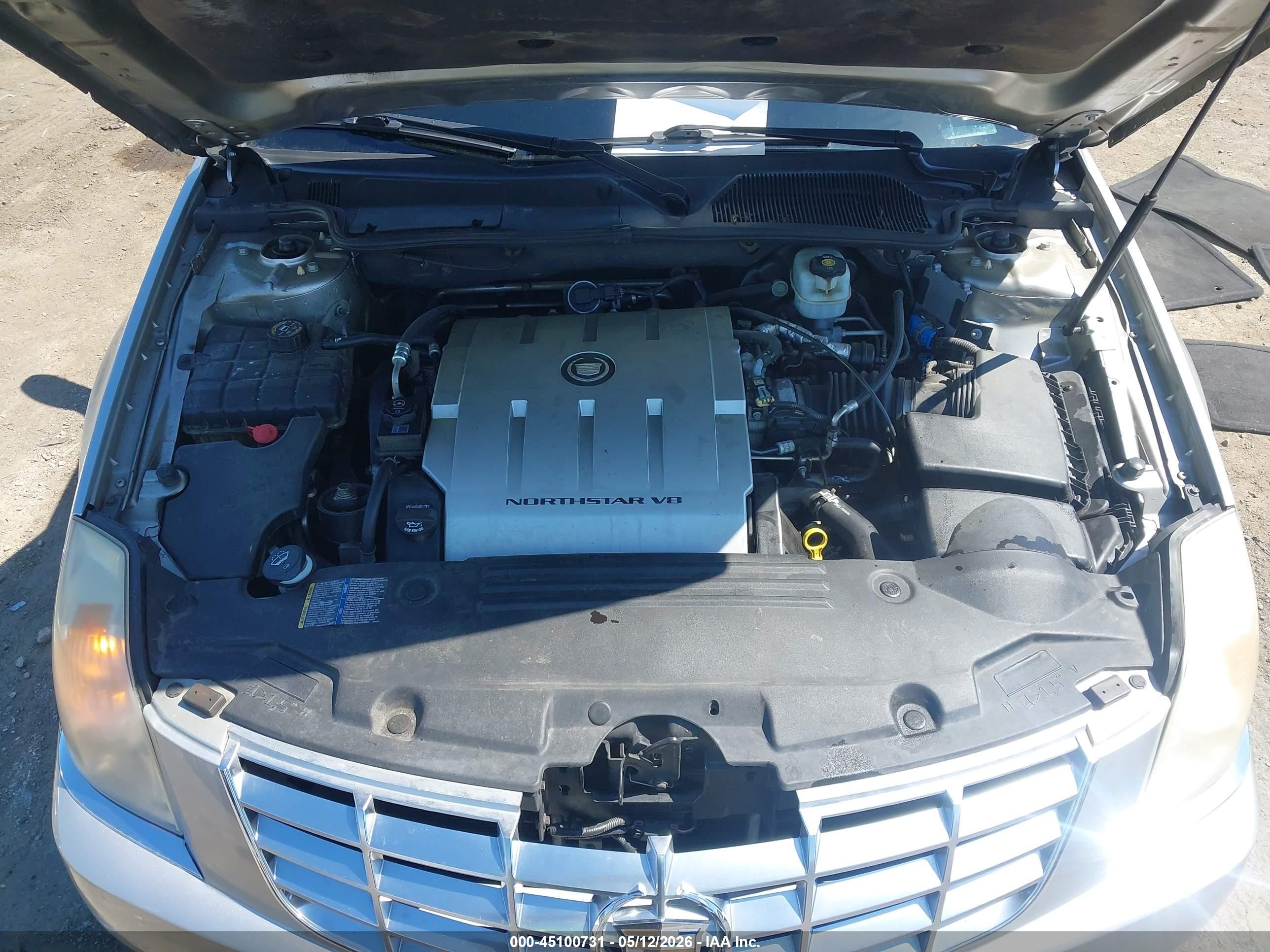 2008 Cadillac Dts 1sa Silver vin: 1G6KD57Y48U140906