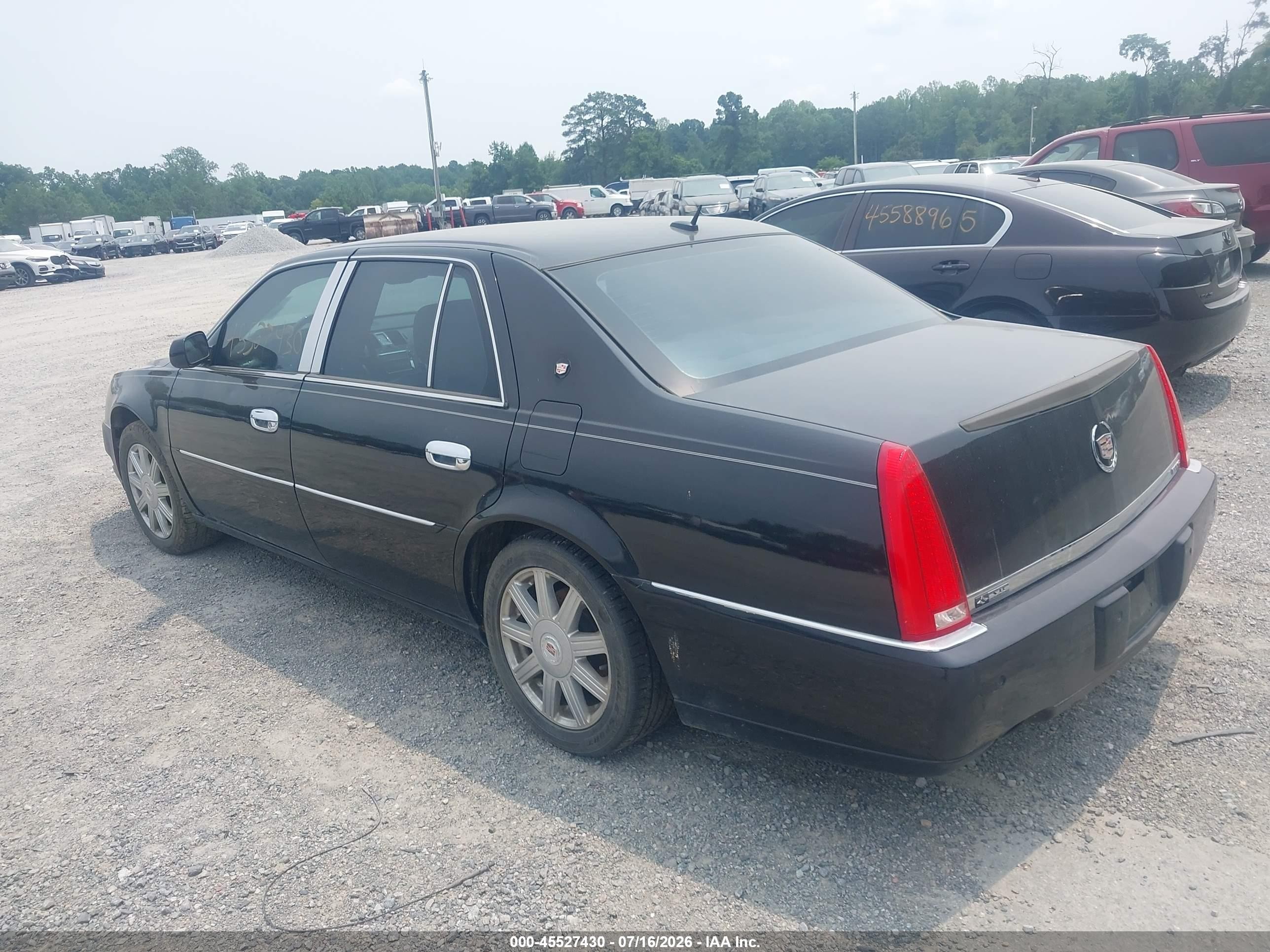 2008 Cadillac Dts 1sd Black vin: 1G6KD57Y48U177115