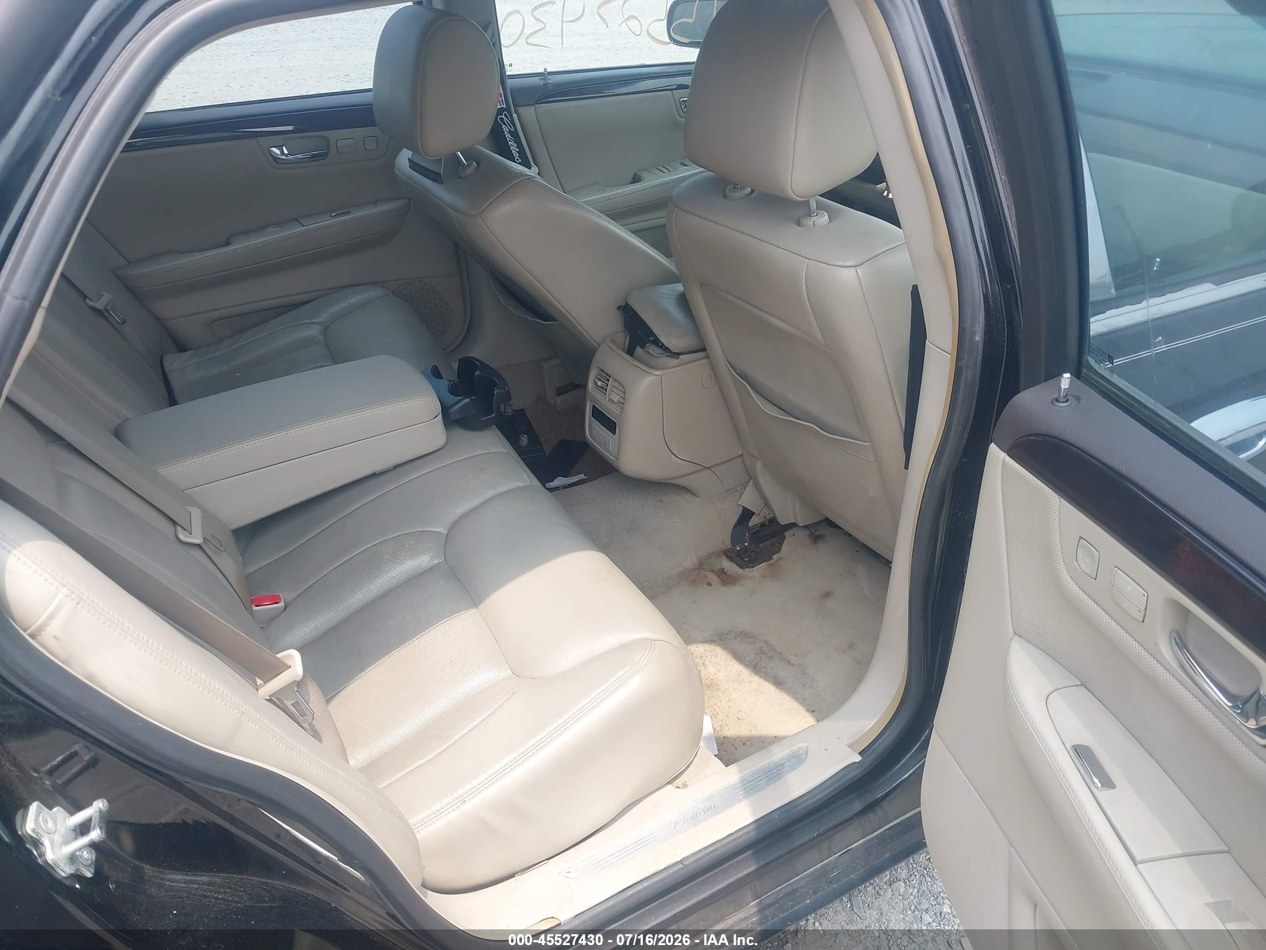 2008 Cadillac Dts 1sd Black vin: 1G6KD57Y48U177115