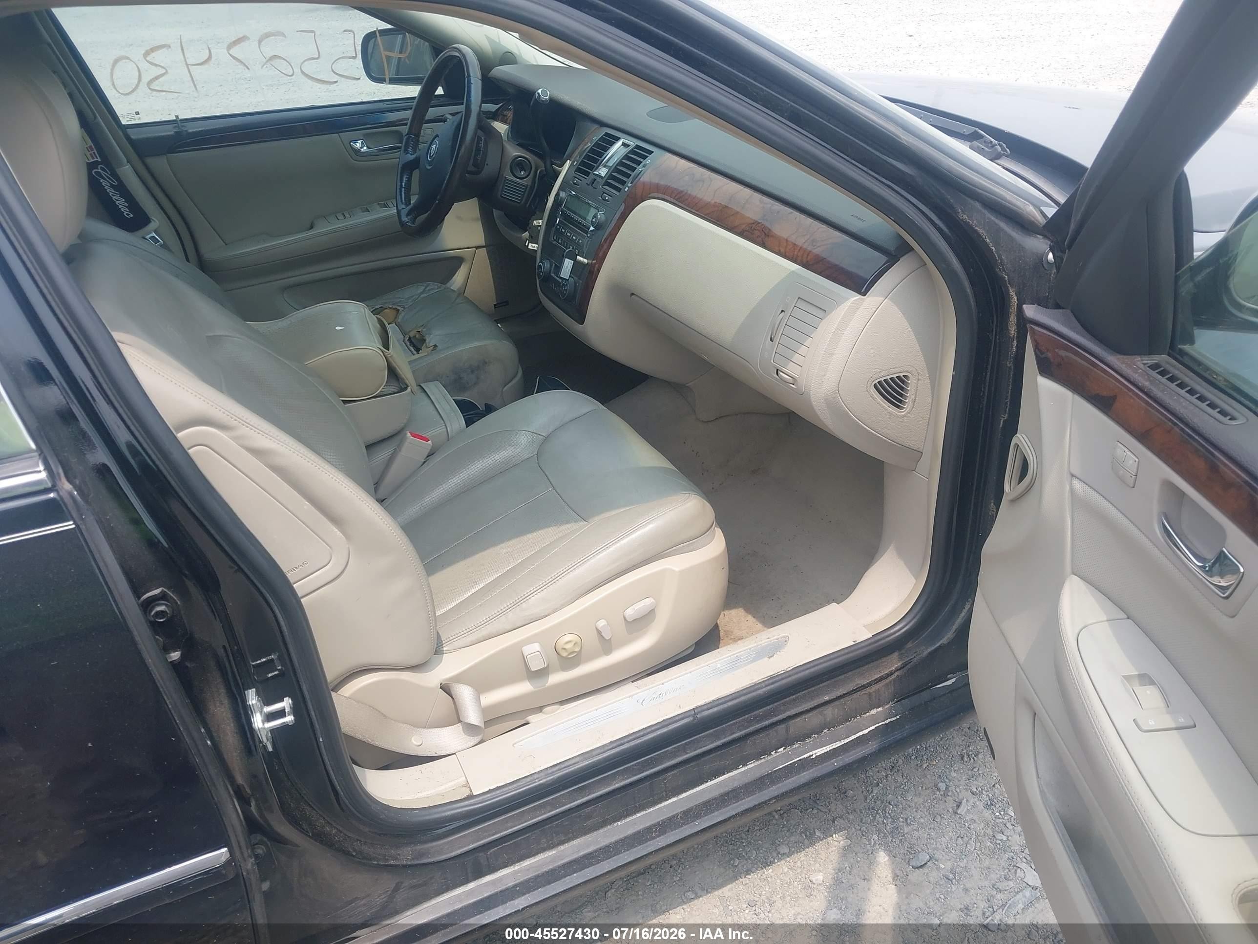 2008 Cadillac Dts 1sd Black vin: 1G6KD57Y48U177115