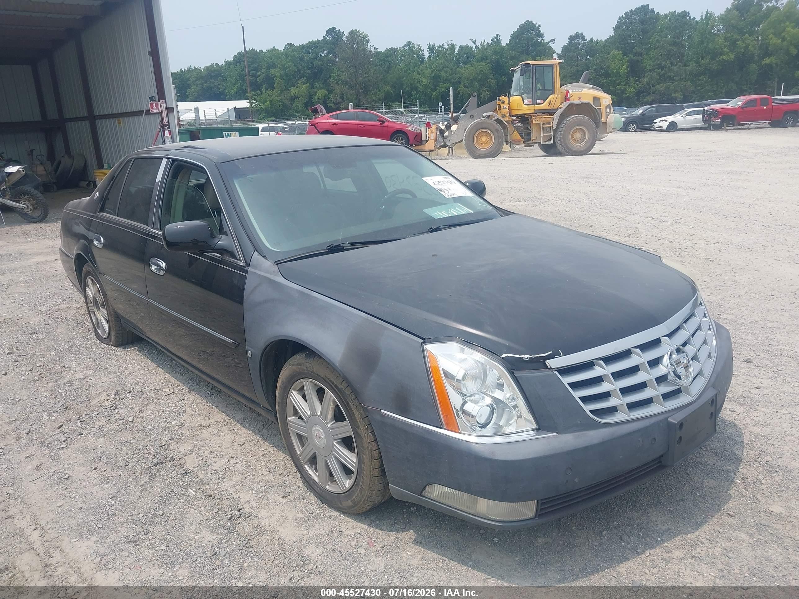 2008 Cadillac Dts 1sd Black vin: 1G6KD57Y48U177115
