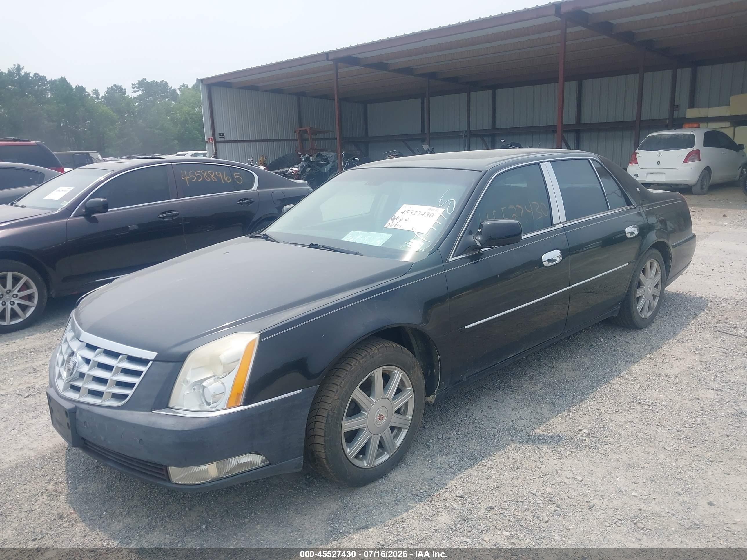 2008 Cadillac Dts 1sd Black vin: 1G6KD57Y48U177115