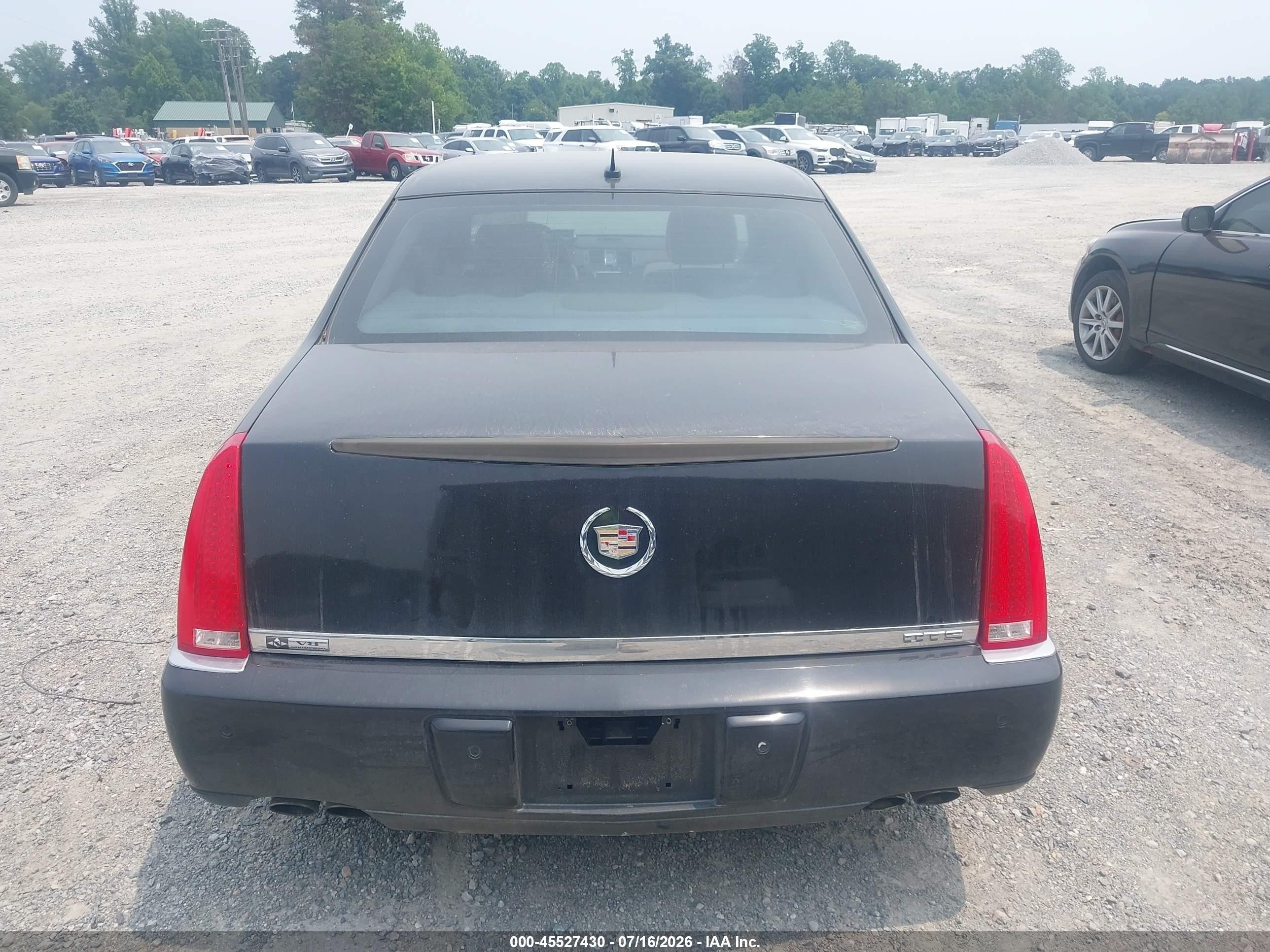 2008 Cadillac Dts 1sd Black vin: 1G6KD57Y48U177115