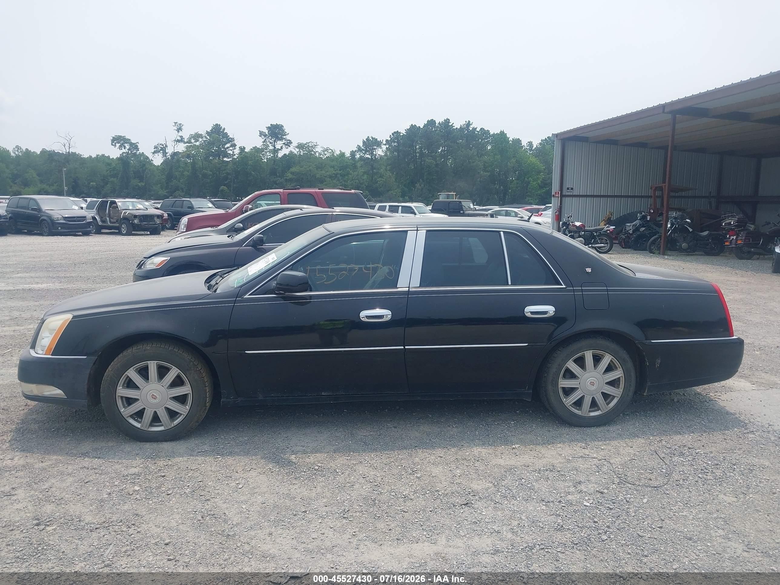 2008 Cadillac Dts 1sd Black vin: 1G6KD57Y48U177115
