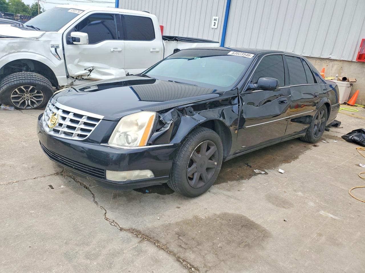 2006 Cadillac Dts Черный vin: 1G6KD57Y56U136229