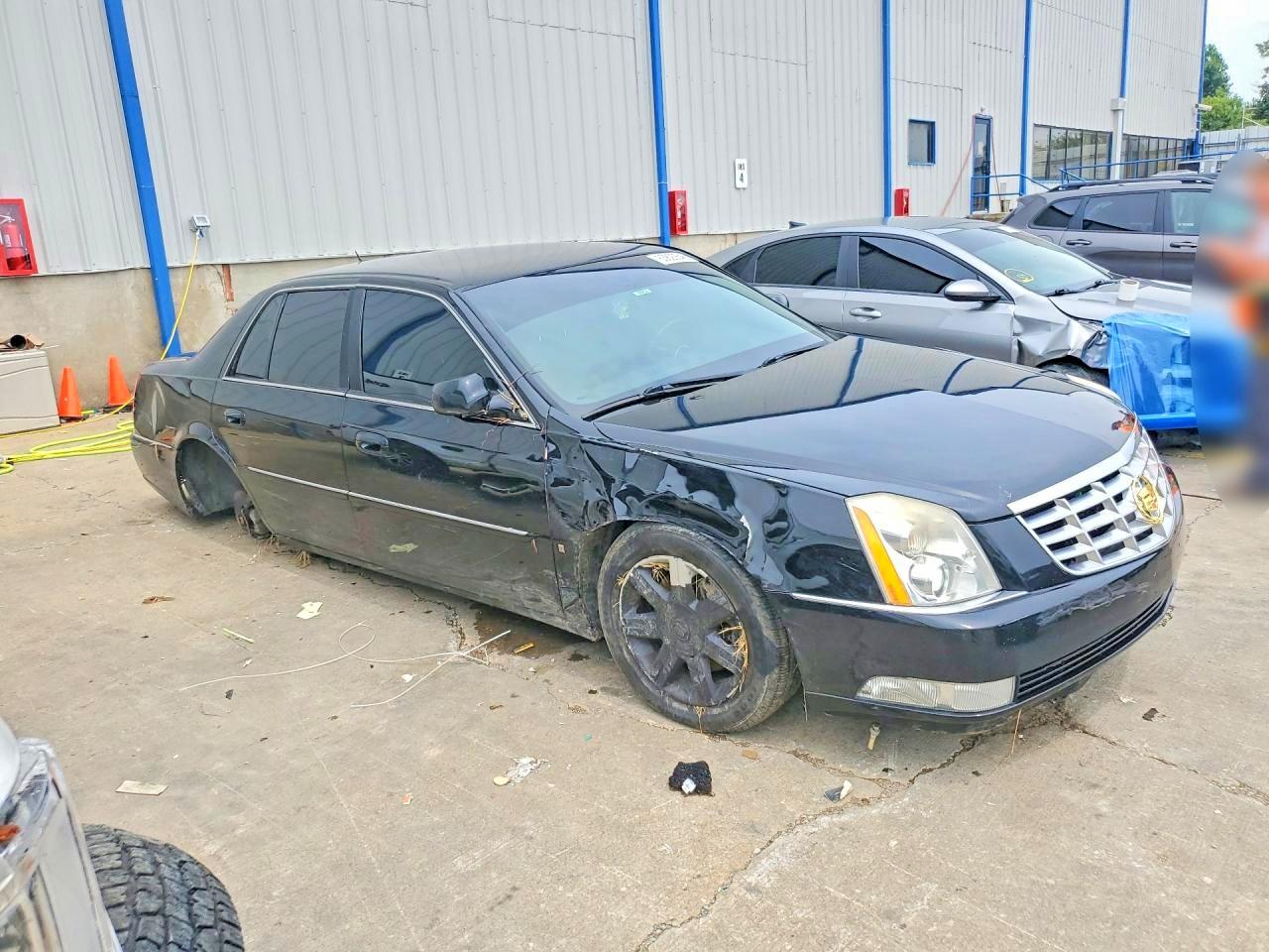 2006 Cadillac Dts Черный vin: 1G6KD57Y56U136229