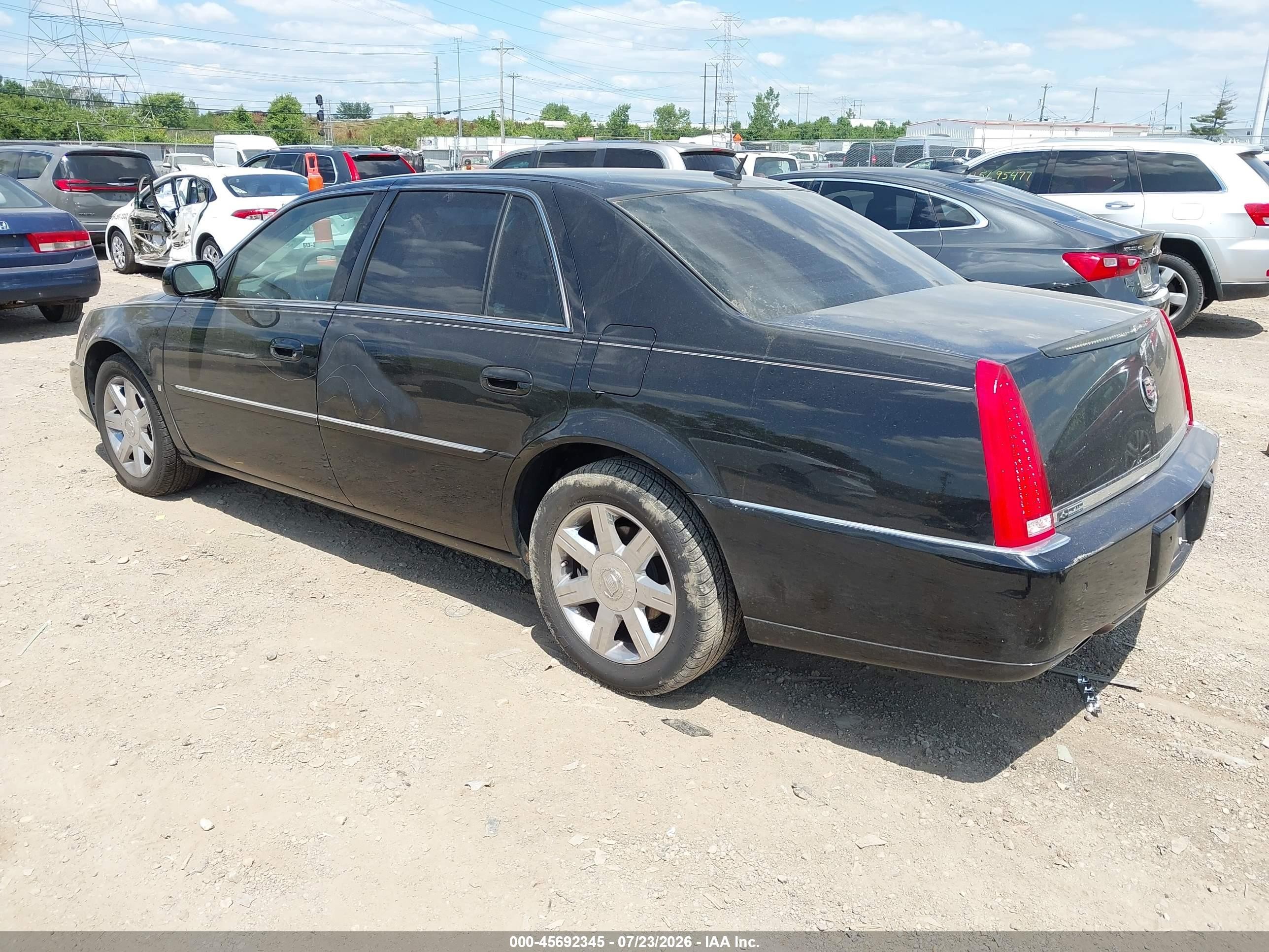 2006 Cadillac Dts 1sb Black vin: 1G6KD57Y56U250182