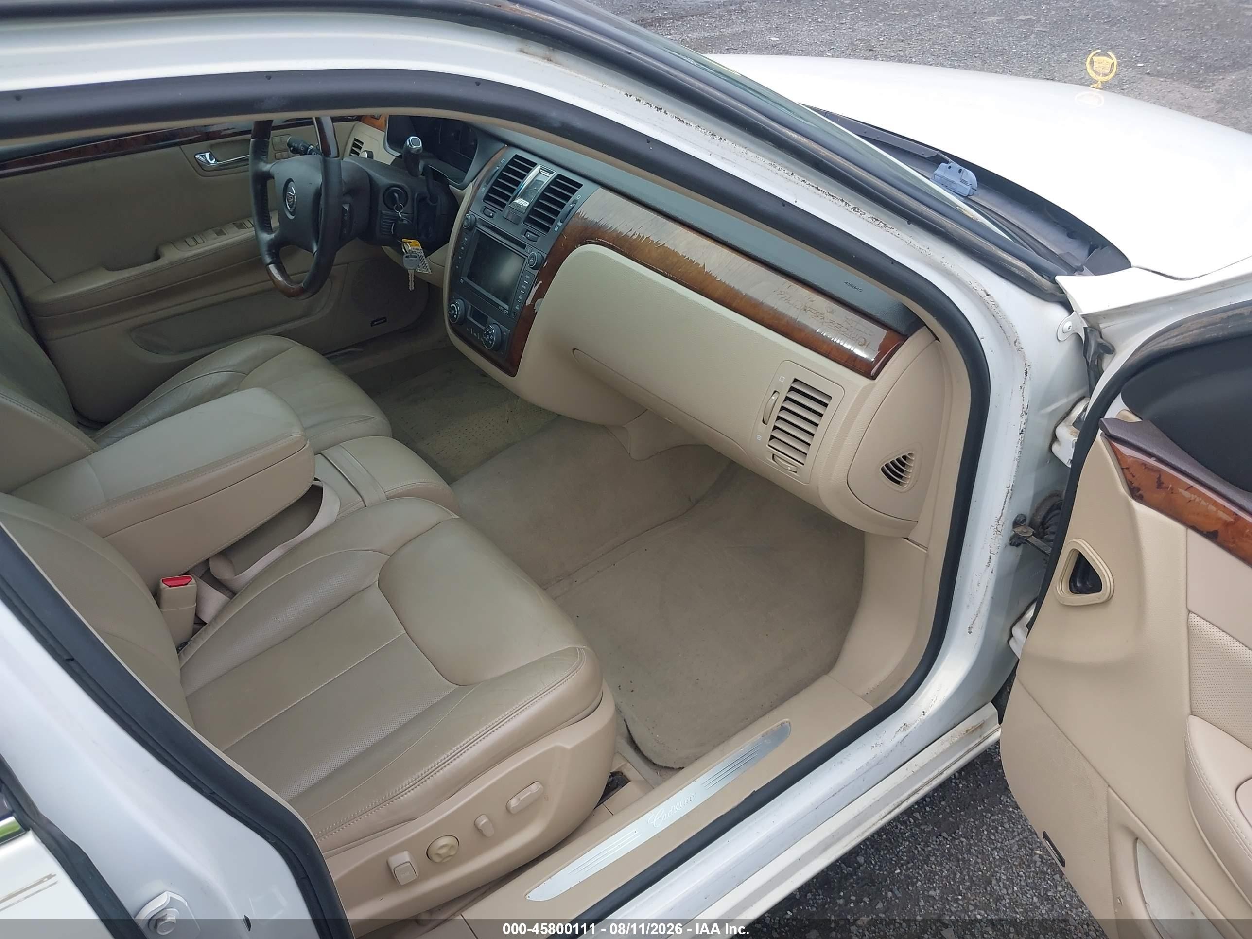 2007 Cadillac Dts Luxury Ii Белый vin: 1G6KD57Y57U136118