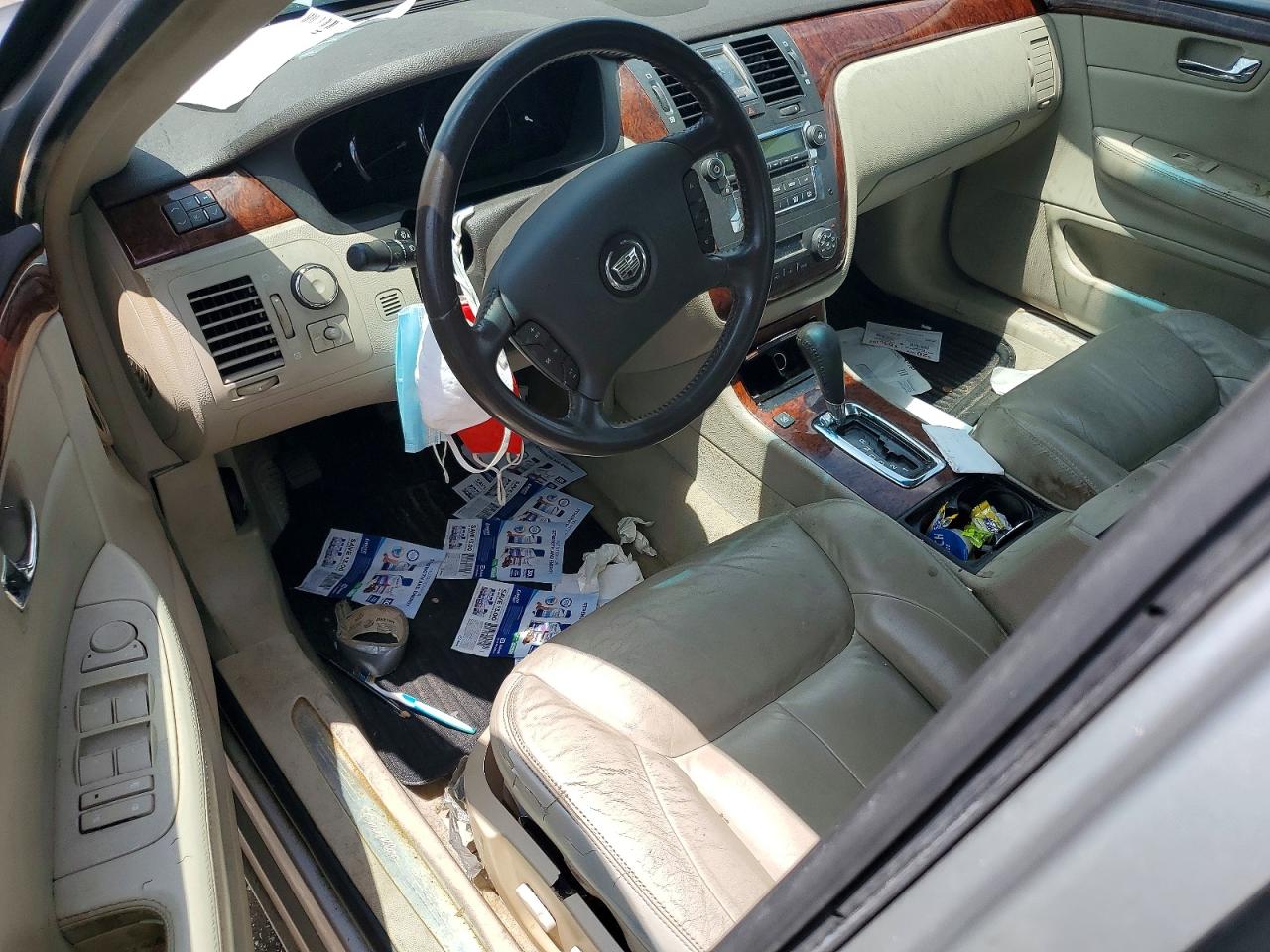 2007 Cadillac Dts Silver vin: 1G6KD57Y57U149497