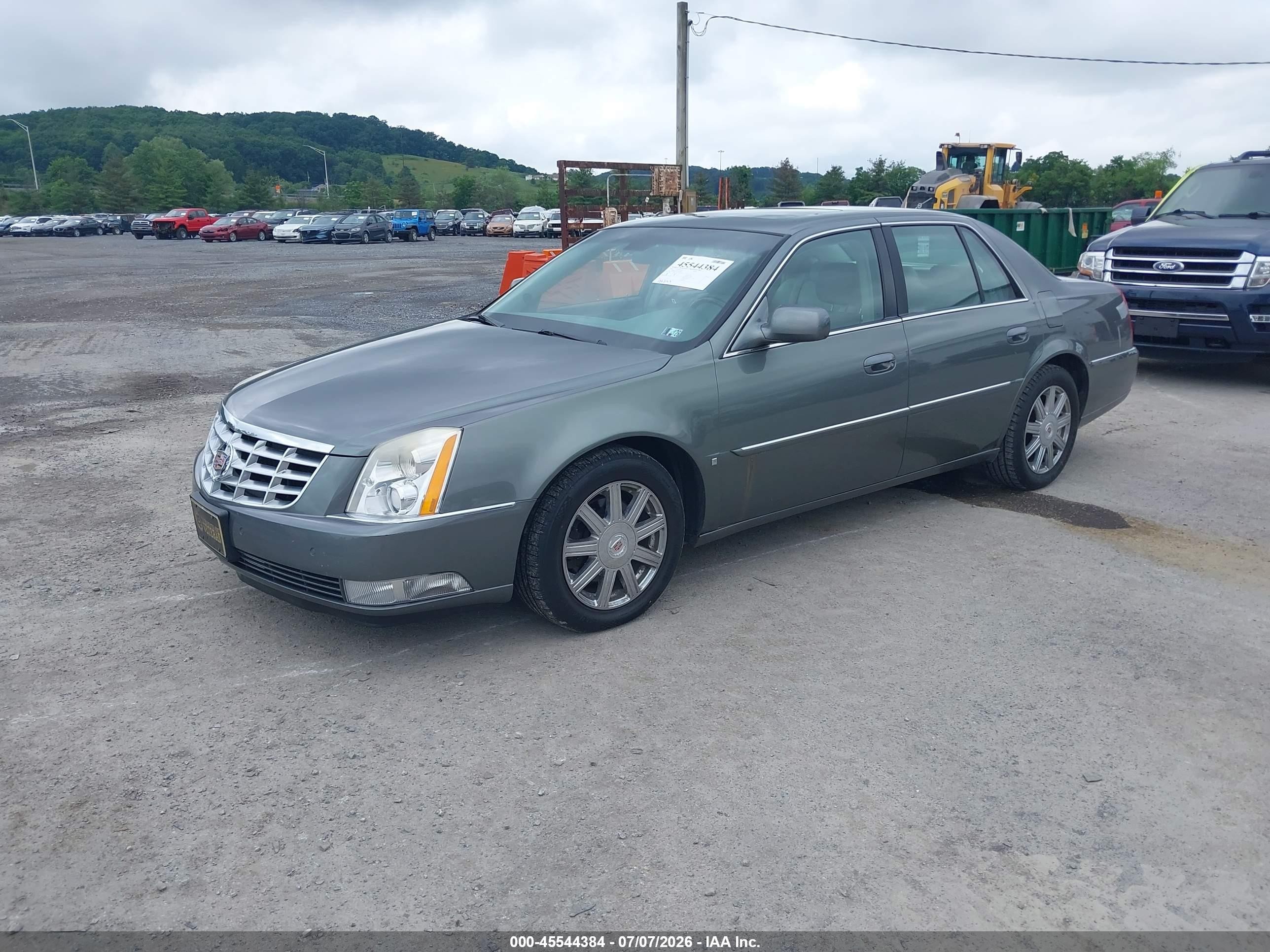 2007 Cadillac Dts Luxury Ii Gray vin: 1G6KD57Y57U201808