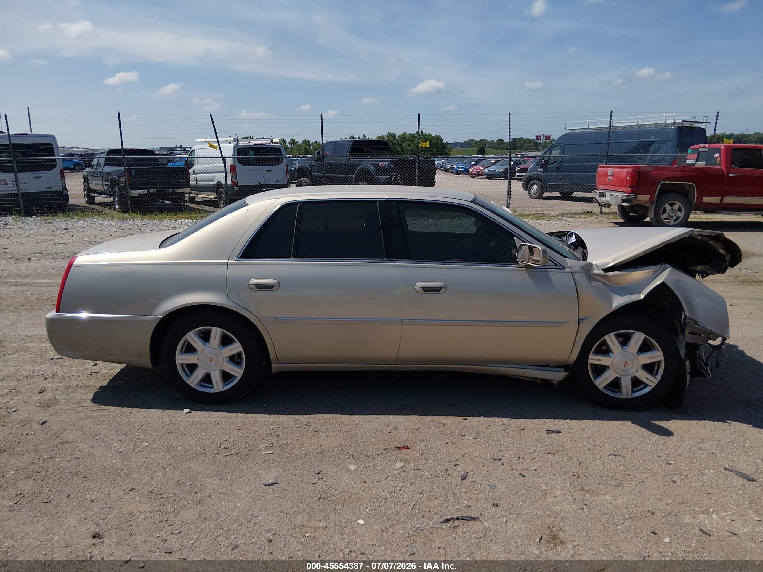2008 Cadillac Dts 1sa Beige vin: 1G6KD57Y58U106652