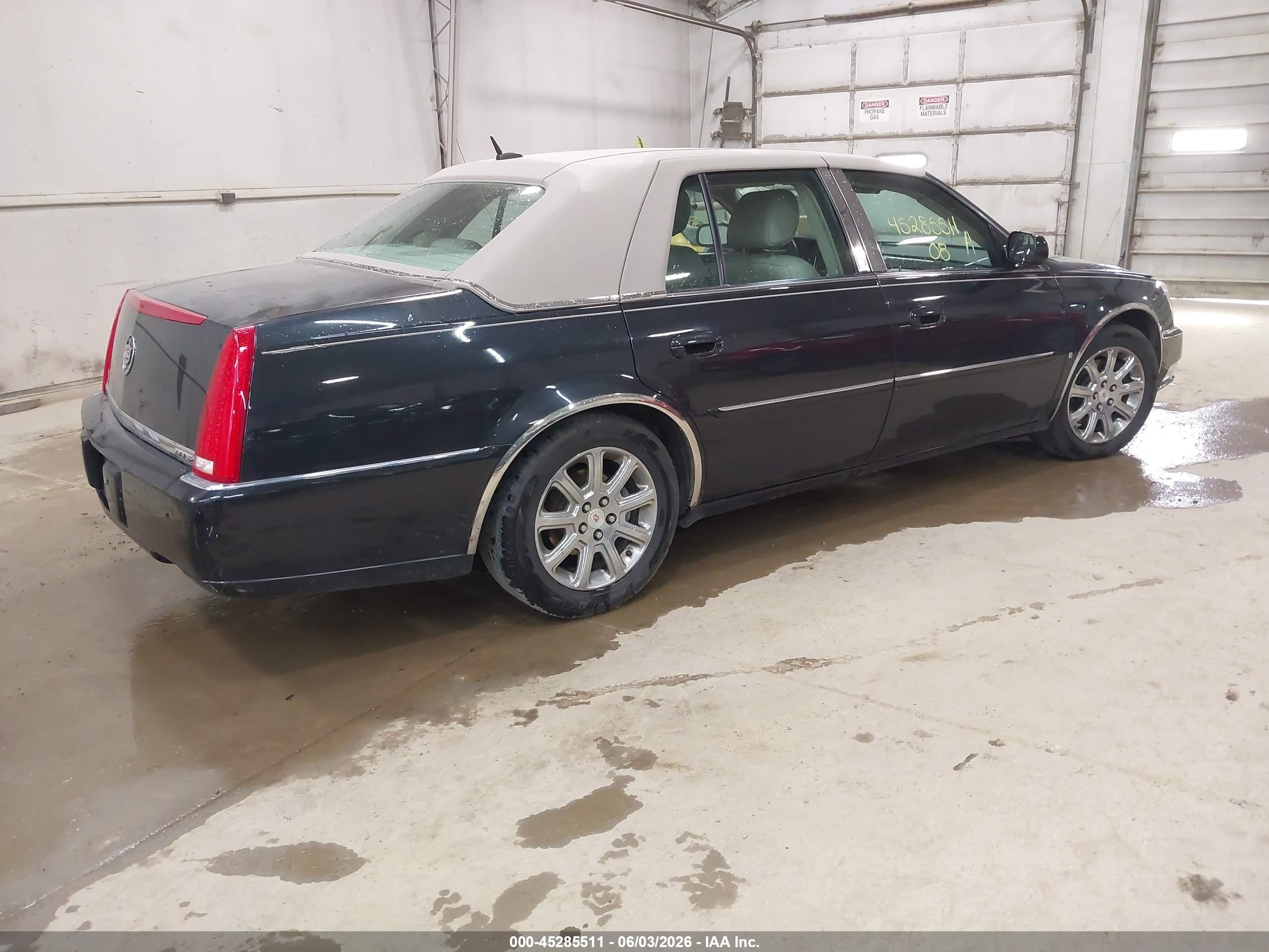 2008 Cadillac Dts 1sb Black vin: 1G6KD57Y58U185529