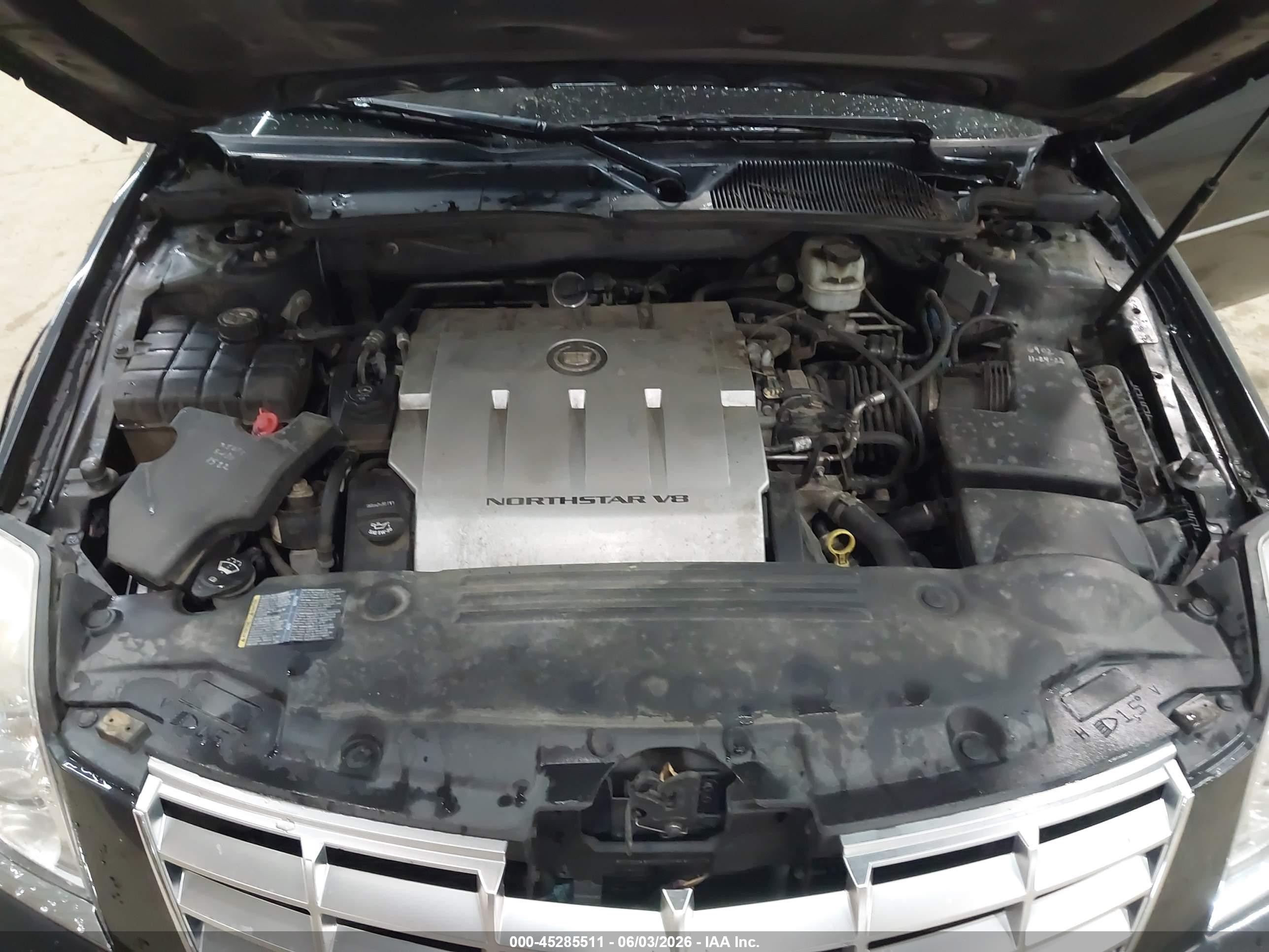 2008 Cadillac Dts 1sb Black vin: 1G6KD57Y58U185529