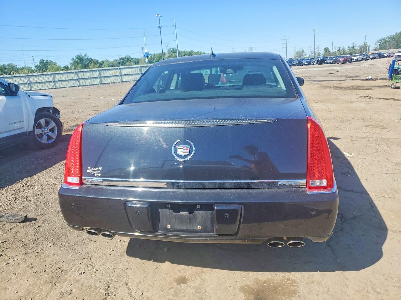 2008 Cadillac Dts Charcoal vin: 1G6KD57Y58U201020