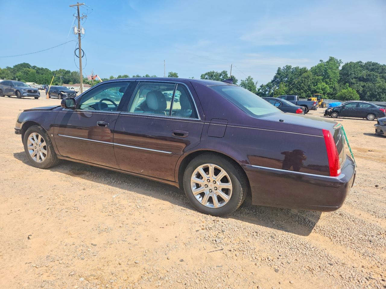2009 Cadillac Dts Purple vin: 1G6KD57Y59U104692