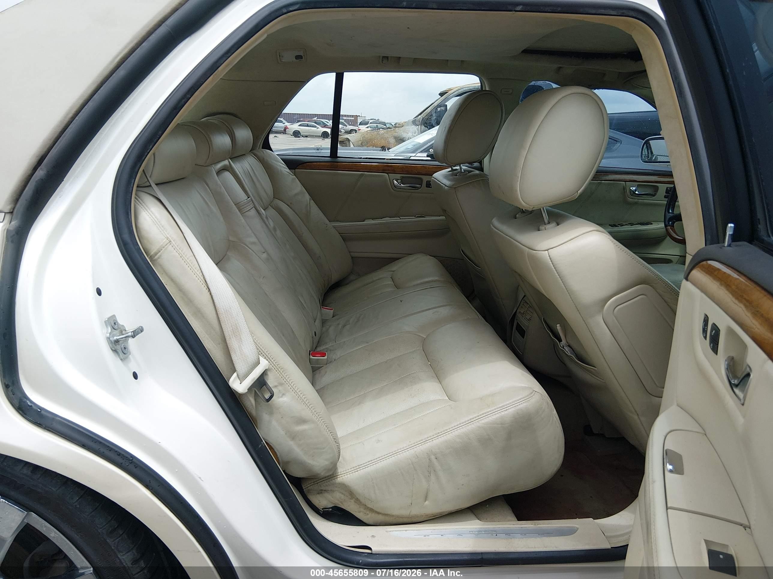 2009 Cadillac Dts 1sd White vin: 1G6KD57Y59U139975
