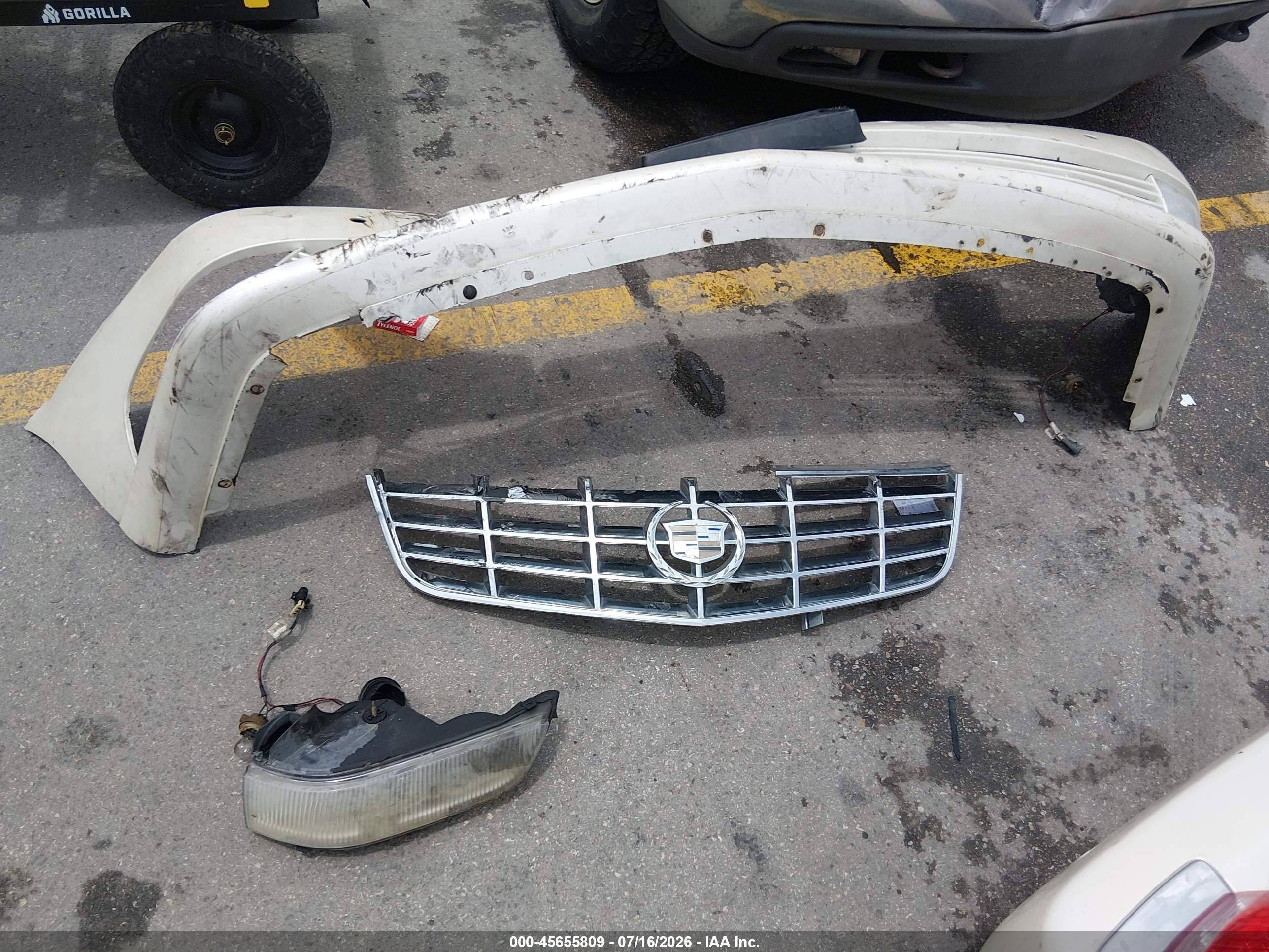 2009 Cadillac Dts 1sd White vin: 1G6KD57Y59U139975