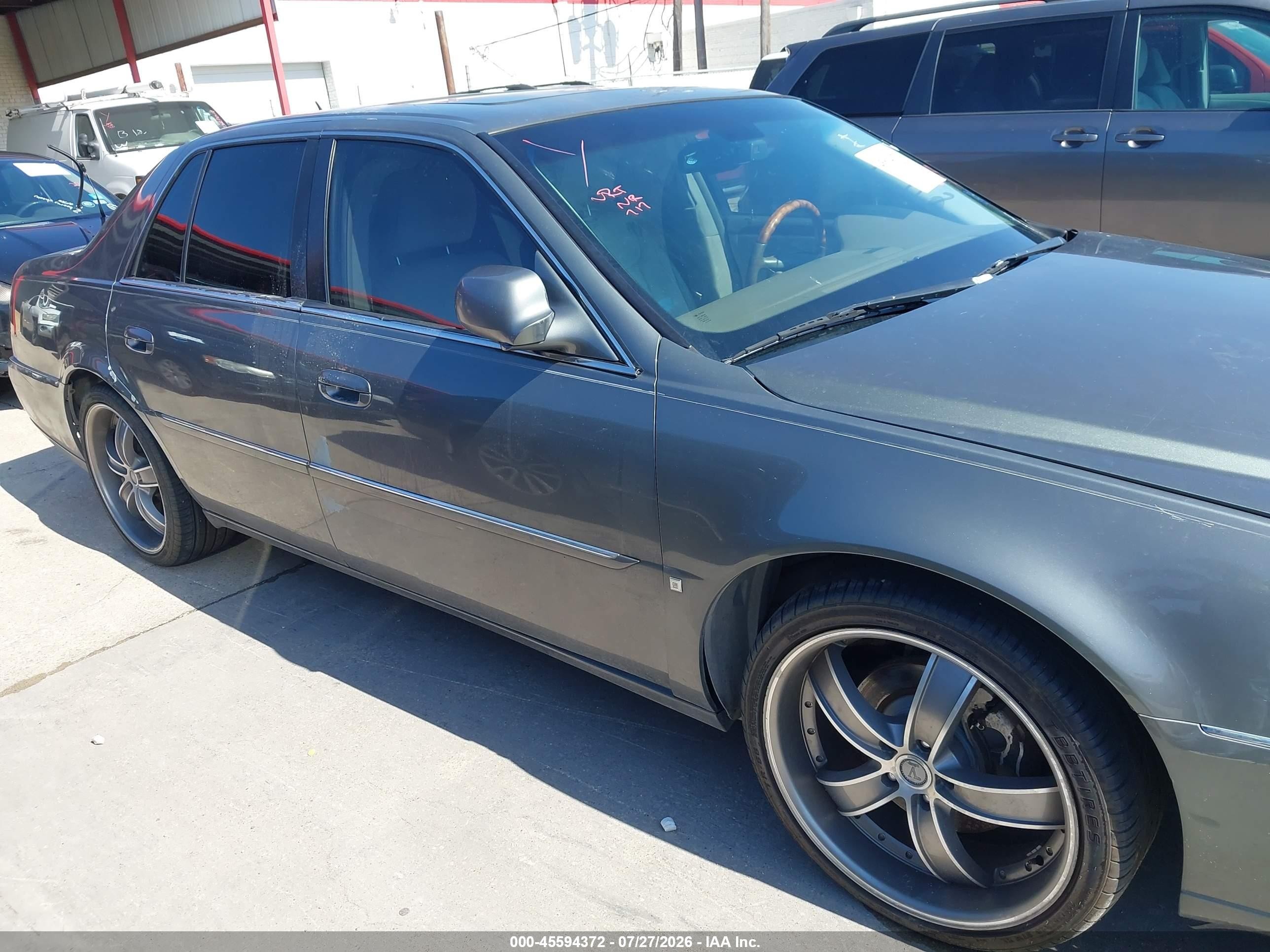 2006 Cadillac Dts 1sb Gray vin: 1G6KD57Y66U115227