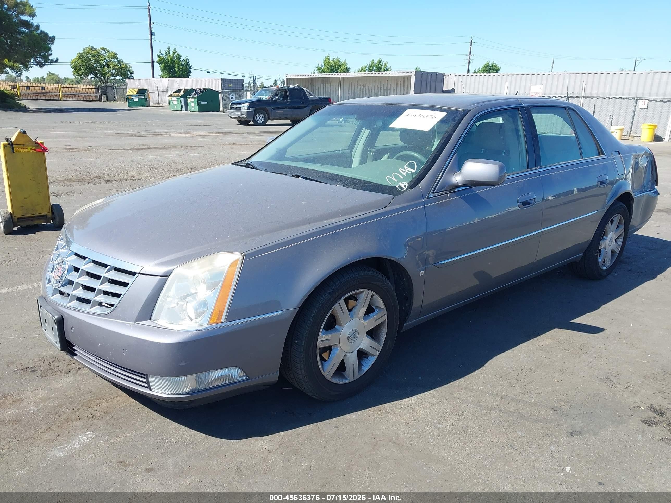 2007 Cadillac Dts Luxury I Gray vin: 1G6KD57Y67U102060