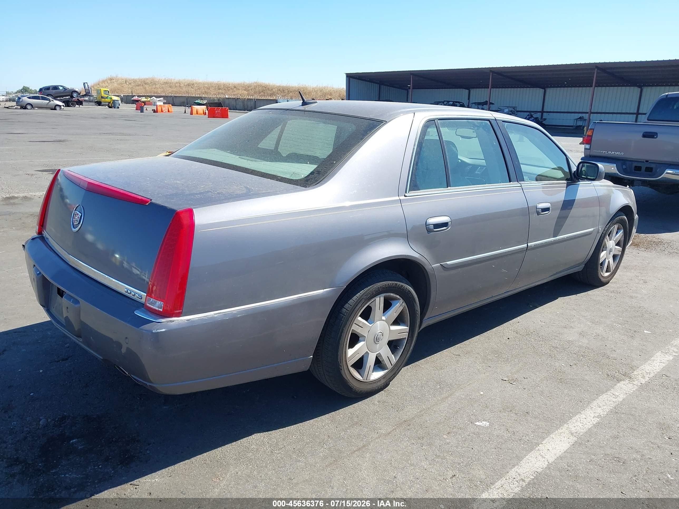 2007 Cadillac Dts Luxury I Gray vin: 1G6KD57Y67U102060
